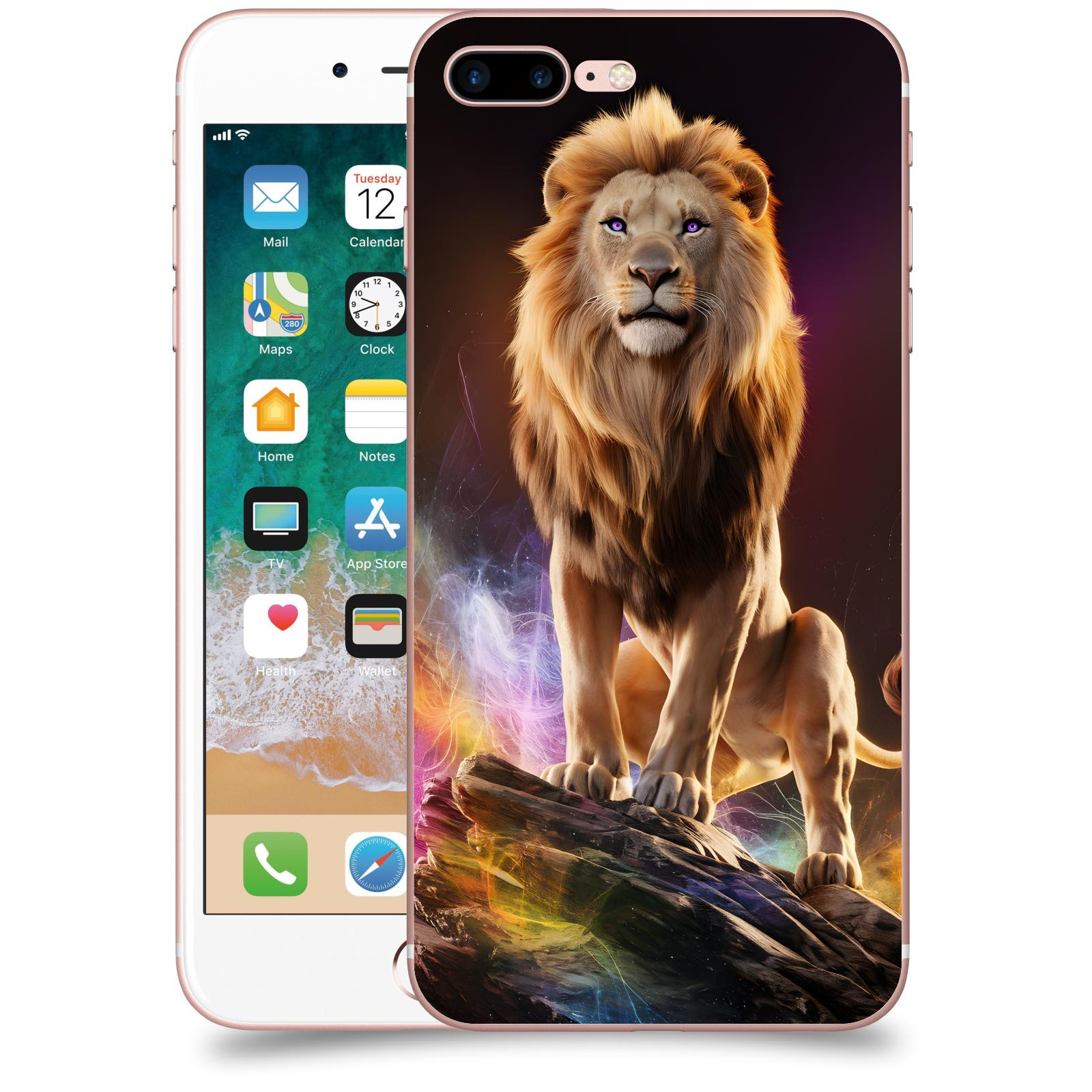 ACOVER Kryt na mobil Apple iPhone 7 Plus - Magic Lion
