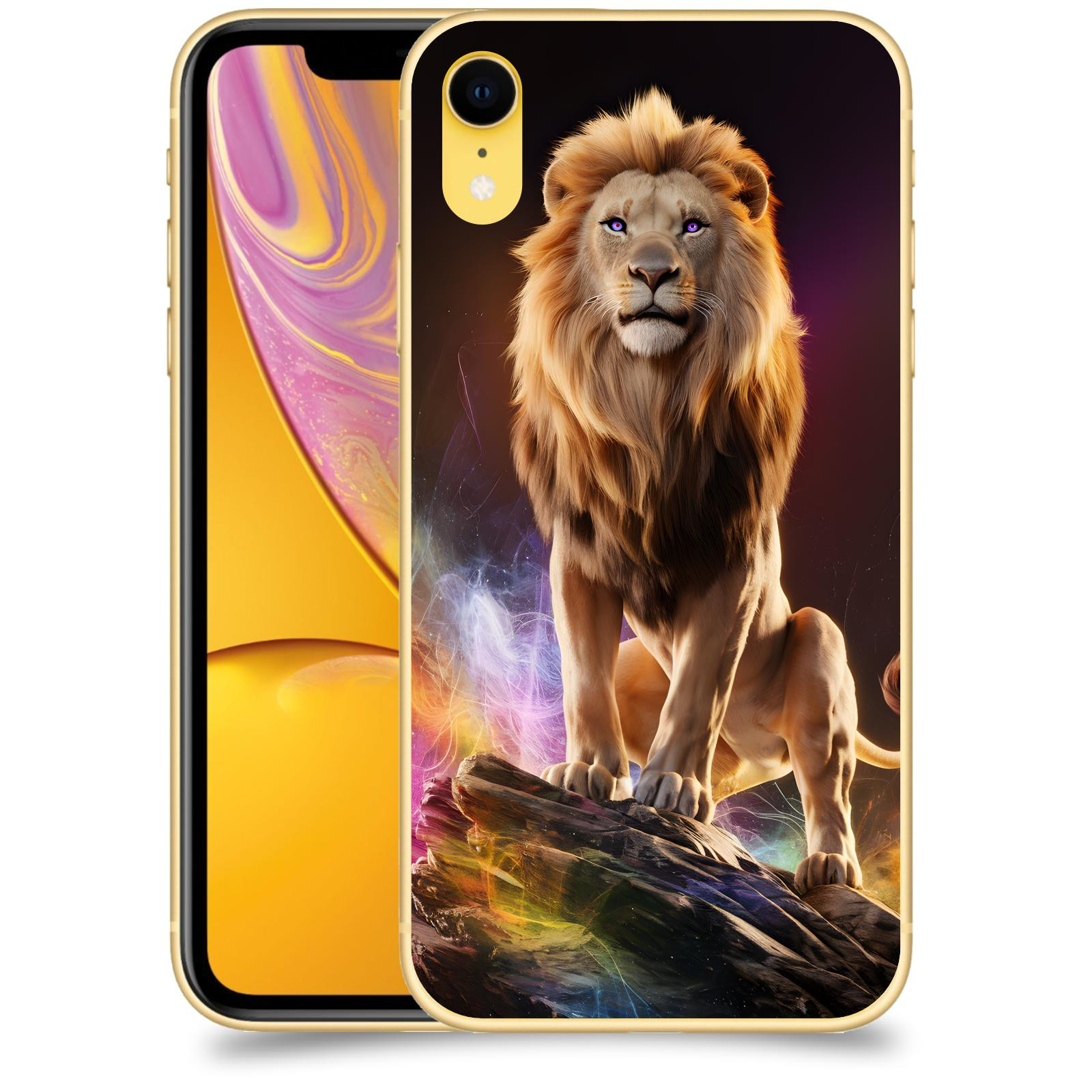 ACOVER Kryt na mobil Apple iPhone XR - Magic Lion