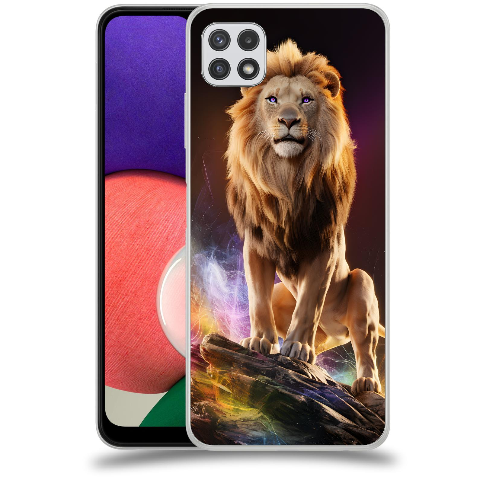 ACOVER Kryt na mobil Samsung Galaxy A22 A225F - Magic Lion