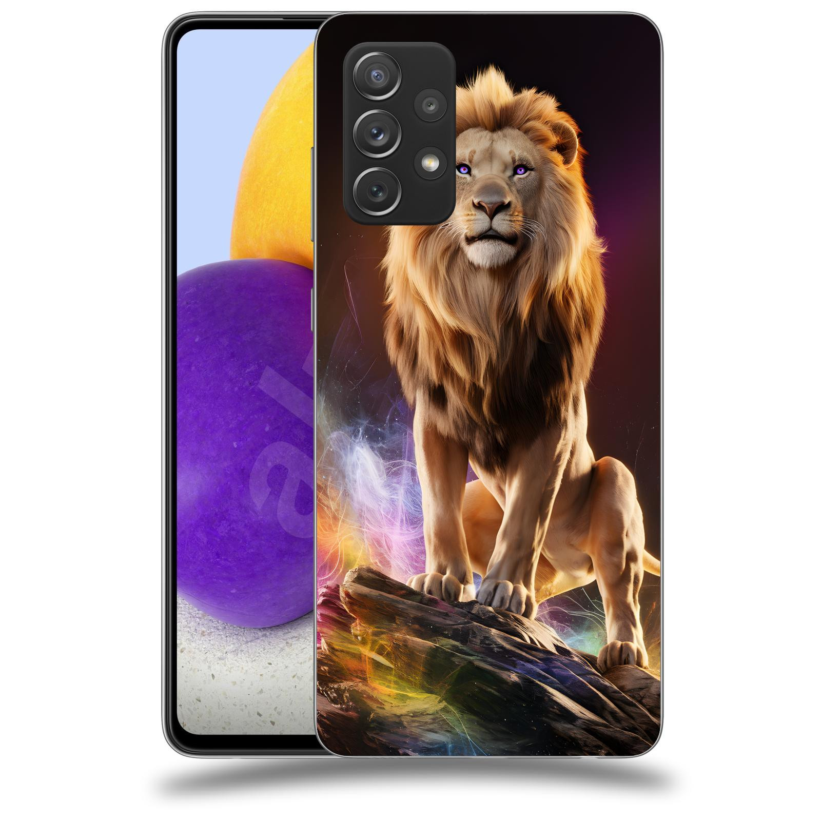 ACOVER Kryt na mobil Samsung Galaxy A73 5G - Magic Lion