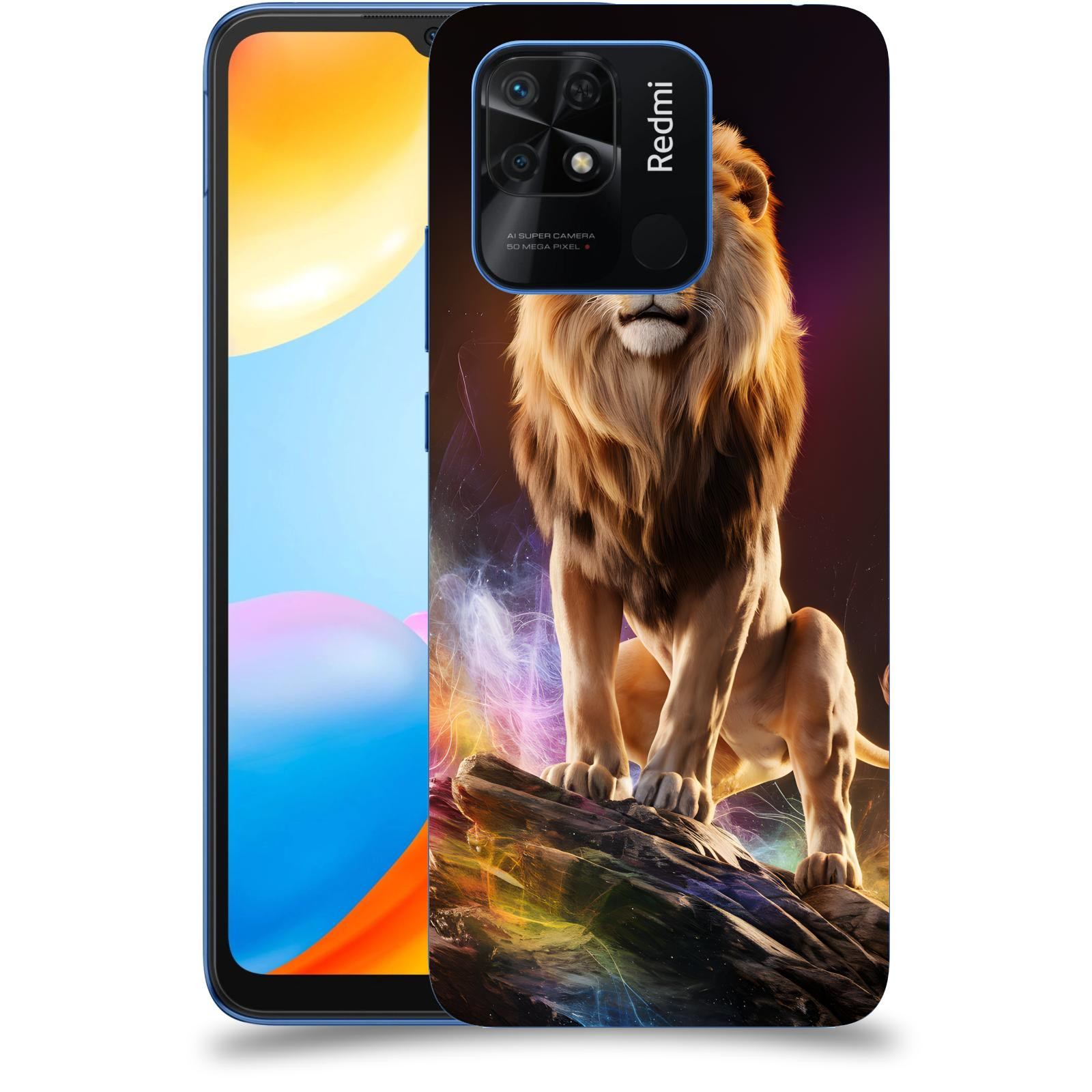 ACOVER Kryt na mobil Xiaomi Redmi 10C - Magic Lion