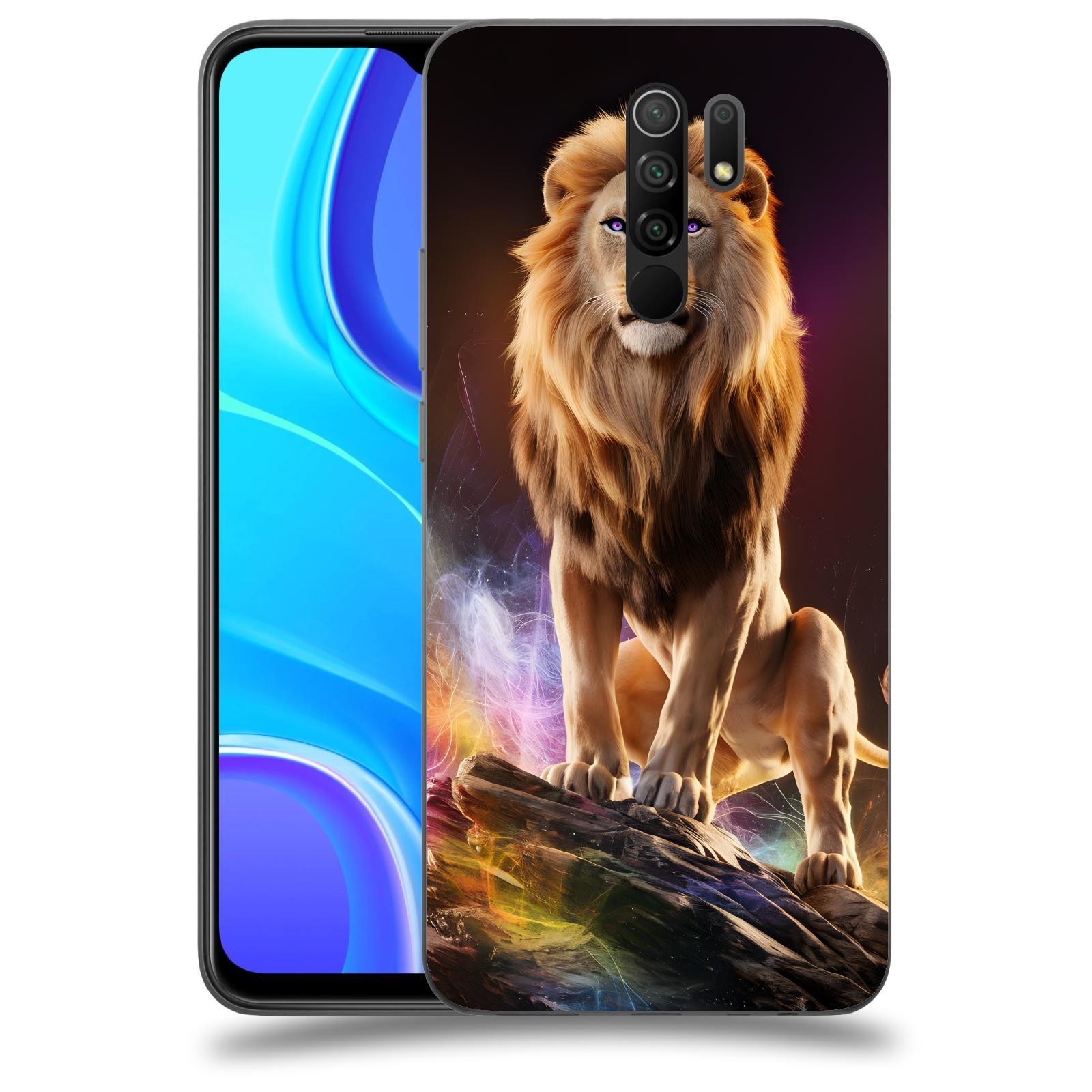 ACOVER Kryt na mobil Xiaomi Redmi 9 - Magic Lion