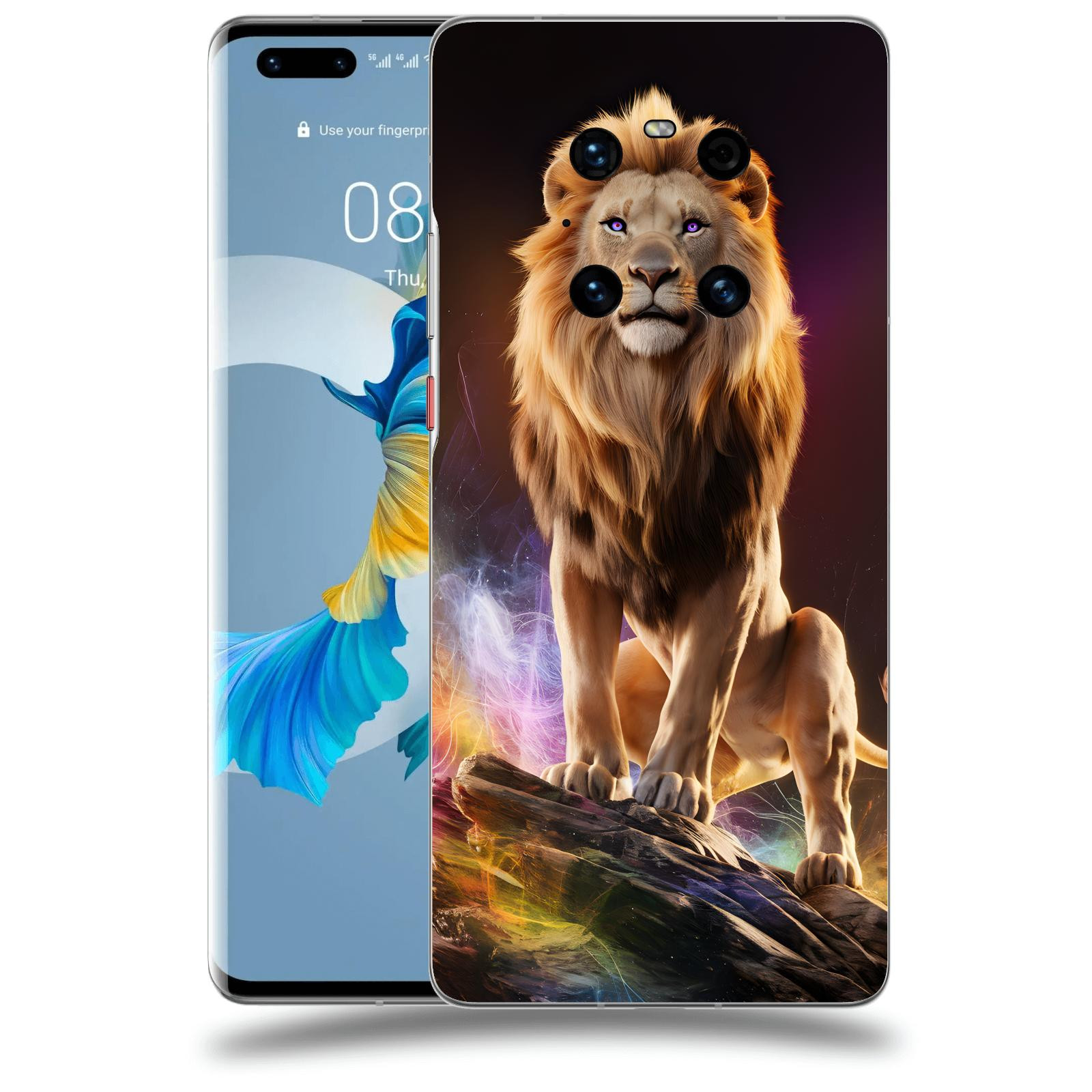 ACOVER Kryt na mobil Huawei Mate 40 Pro - Magic Lion