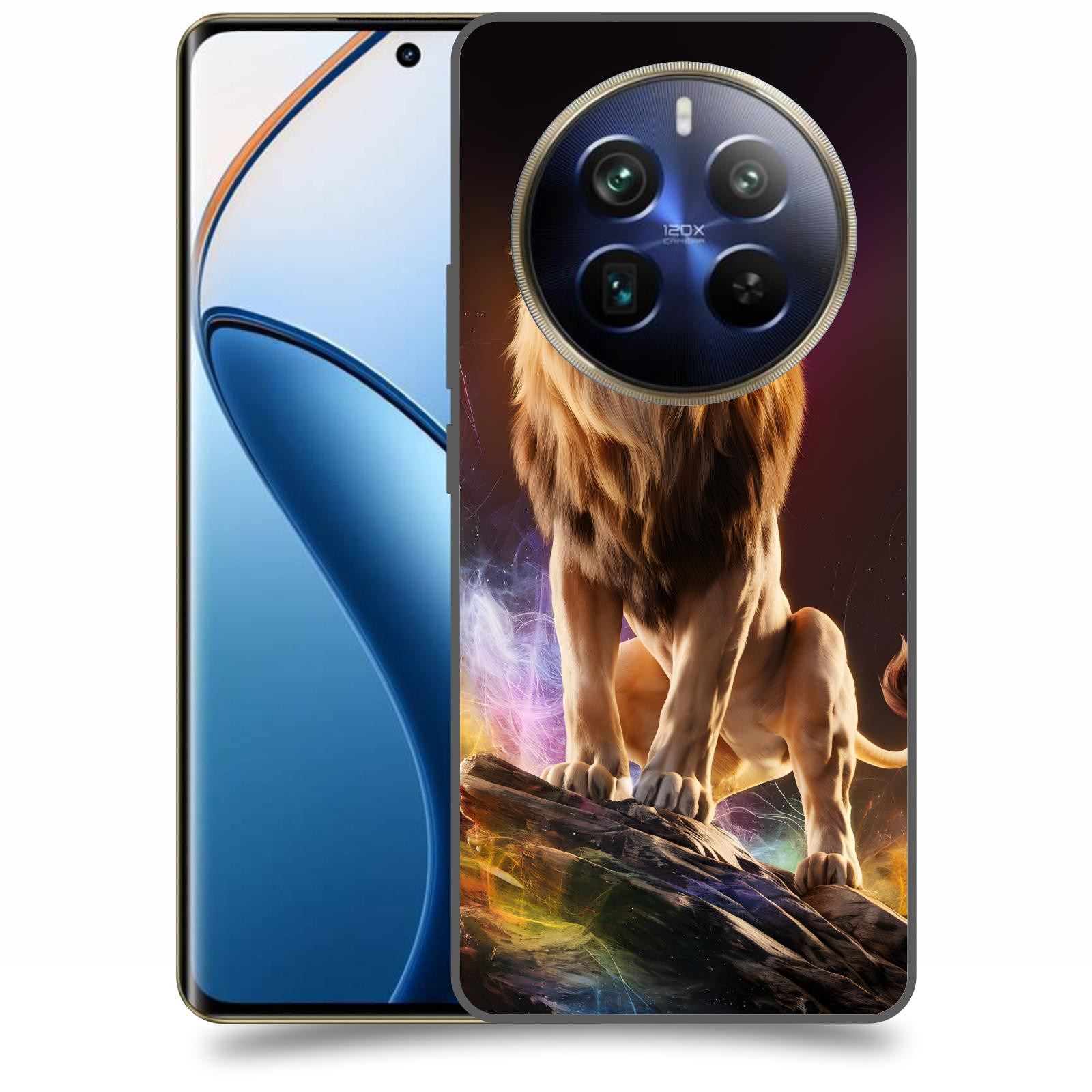 ACOVER Kryt na mobil Realme 12 pro+ 5g - Magic Lion