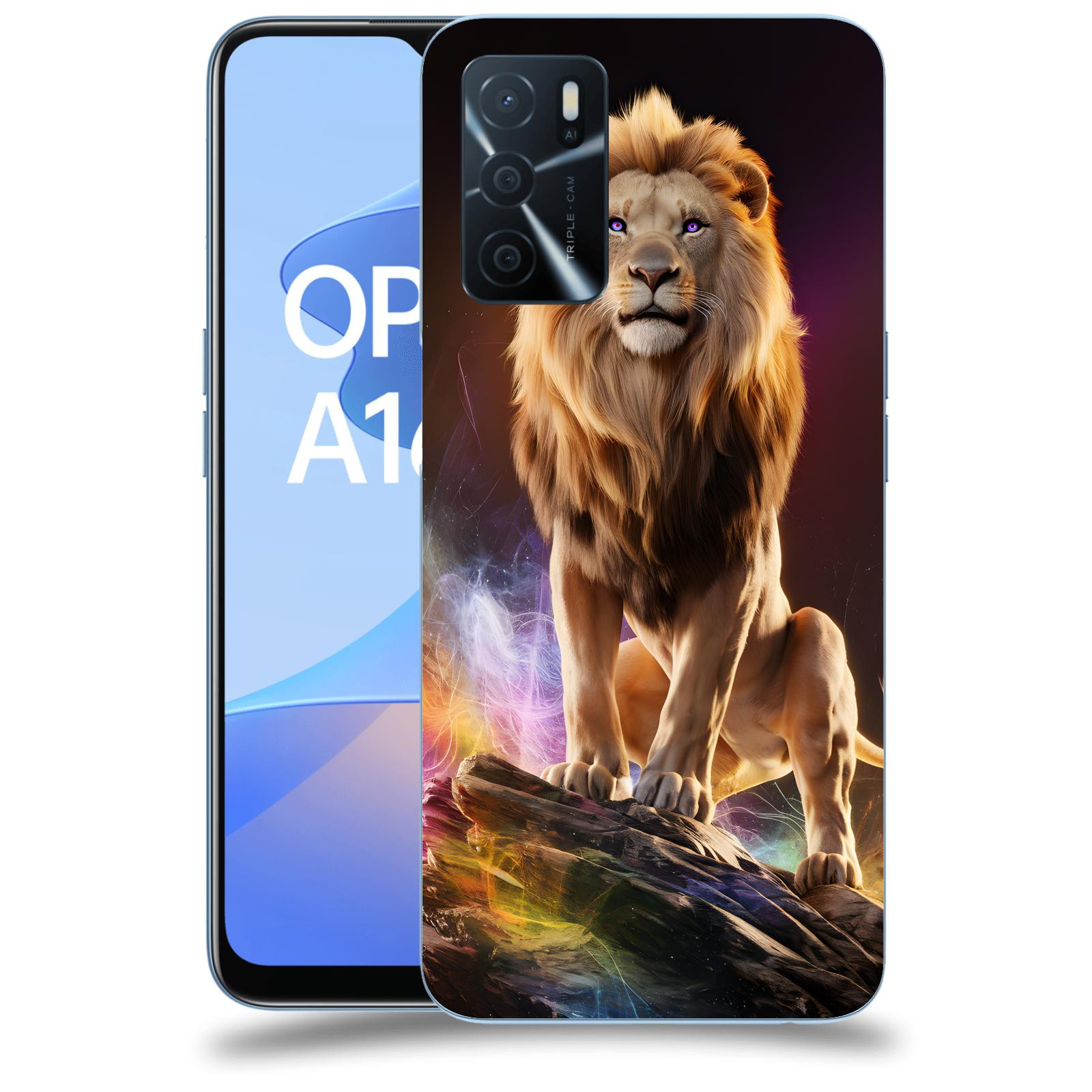 ACOVER Kryt na mobil OPPO A16s - Magic Lion