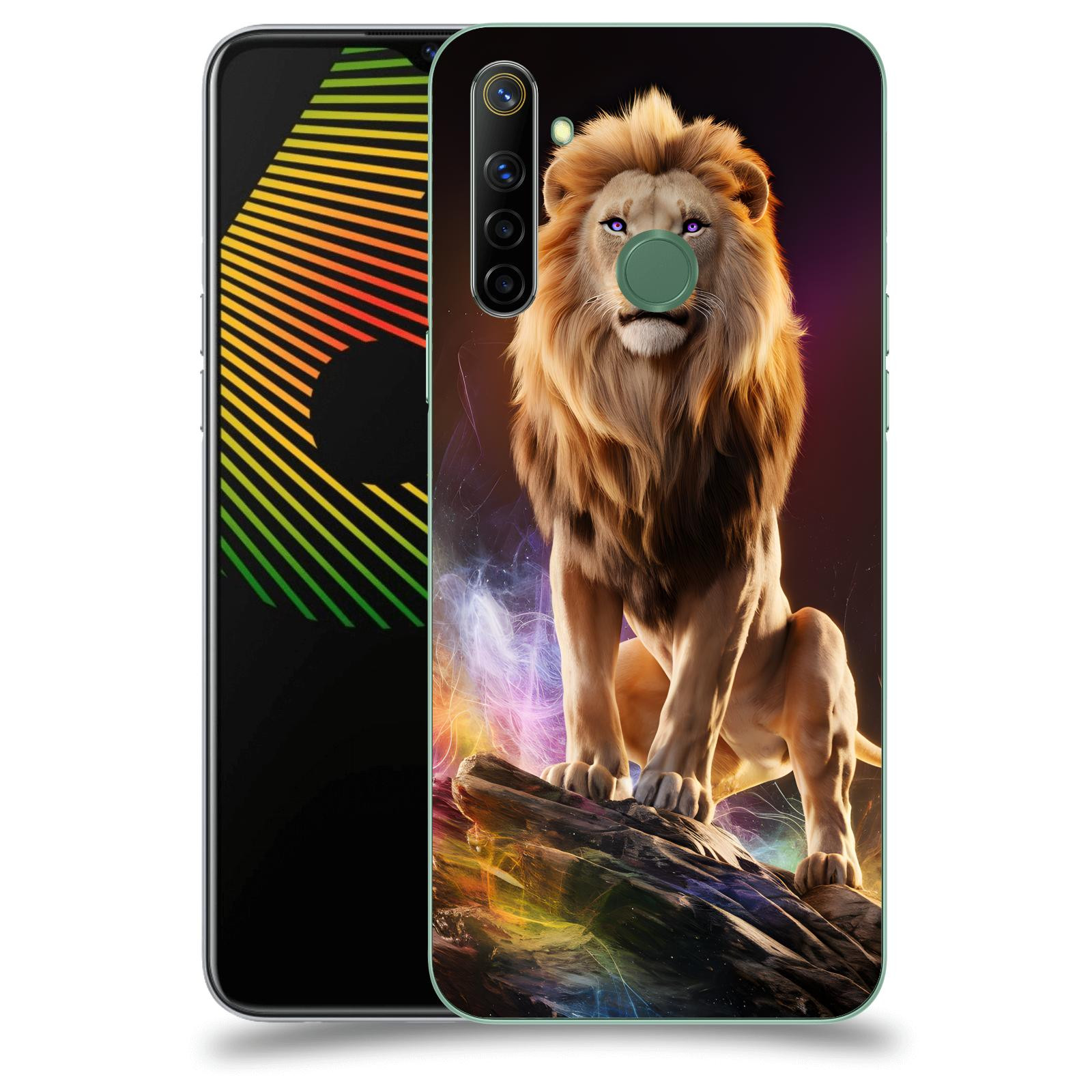 ACOVER Kryt na mobil Realme 6i - Magic Lion