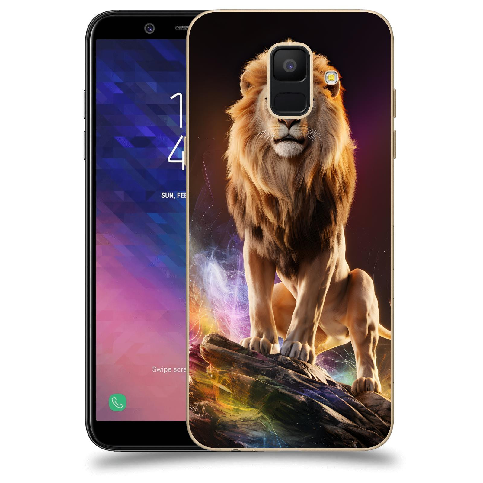 ACOVER Kryt na mobil Samsung Galaxy A6 A600F - Magic Lion