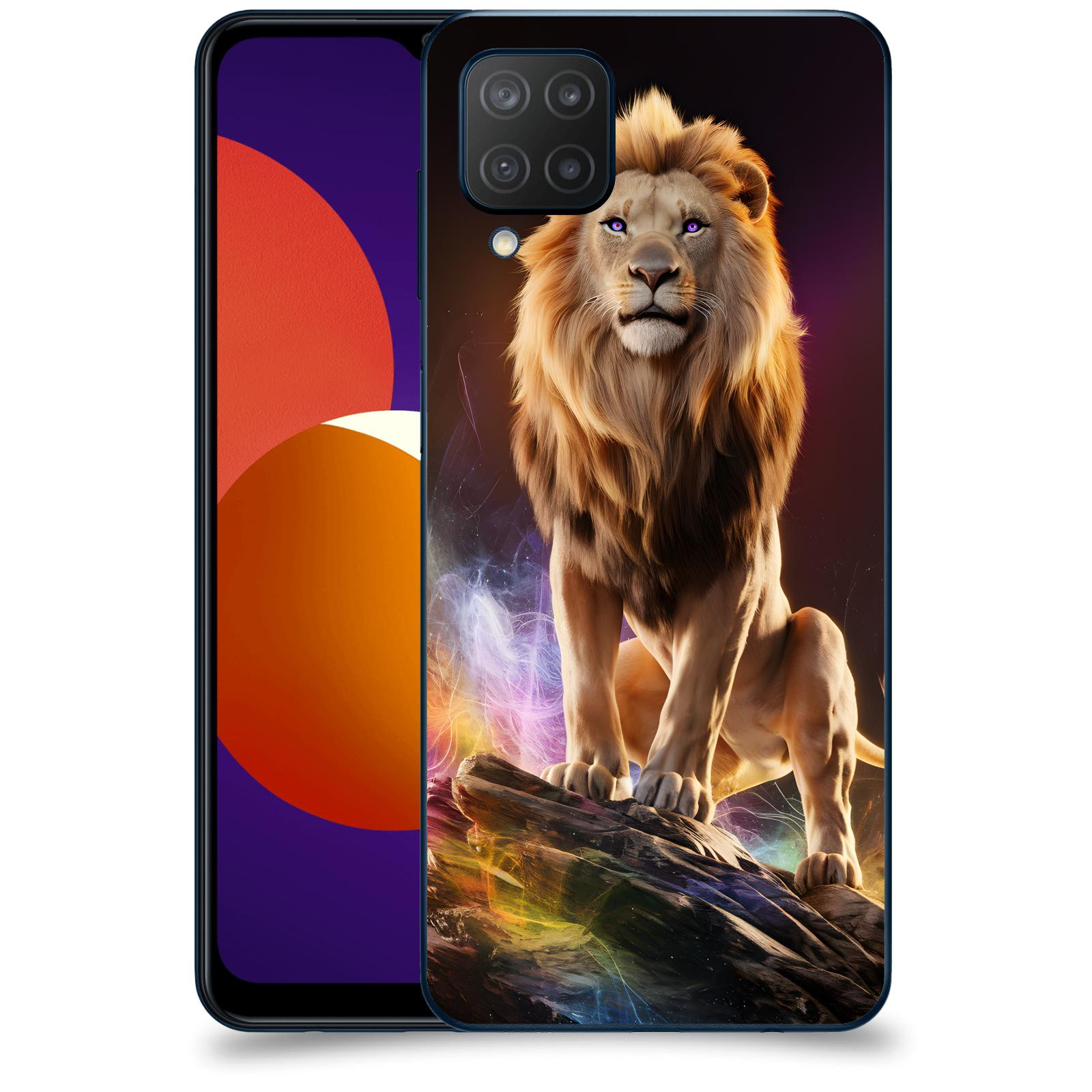 ACOVER Kryt na mobil Samsung Galaxy M12 M127F - Magic Lion