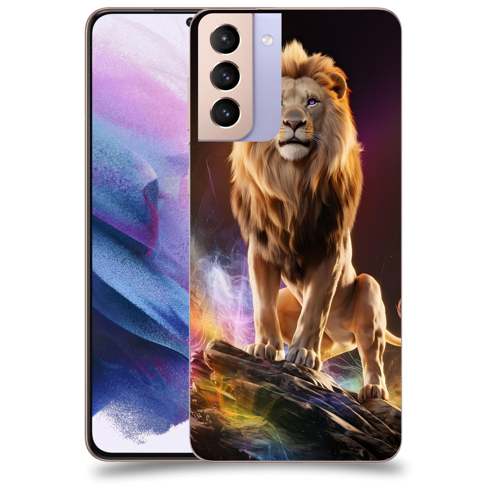 ACOVER Kryt na mobil Samsung Galaxy S21+ G996F - Magic Lion