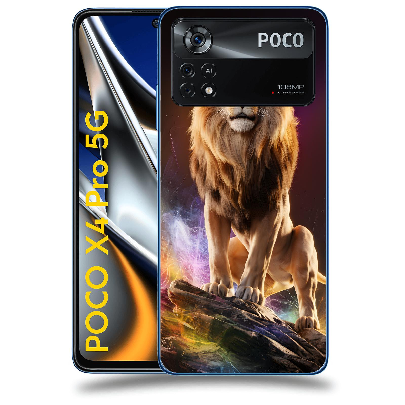 ACOVER Kryt na mobil Xiaomi Poco X4 Pro 5G - Magic Lion