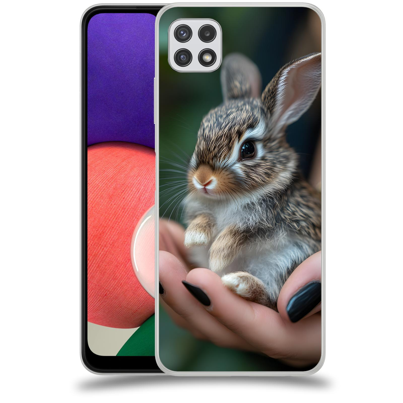 ACOVER Kryt na mobil Samsung Galaxy A22 A225F - Králíček