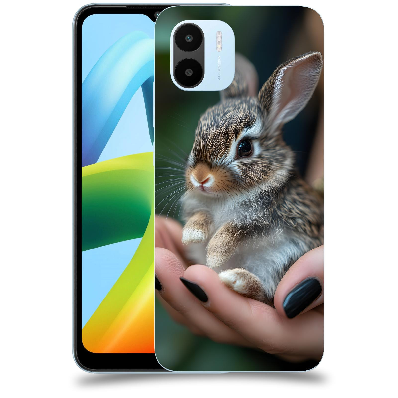 ACOVER Kryt na mobil Xiaomi Redmi A1 - Králíček