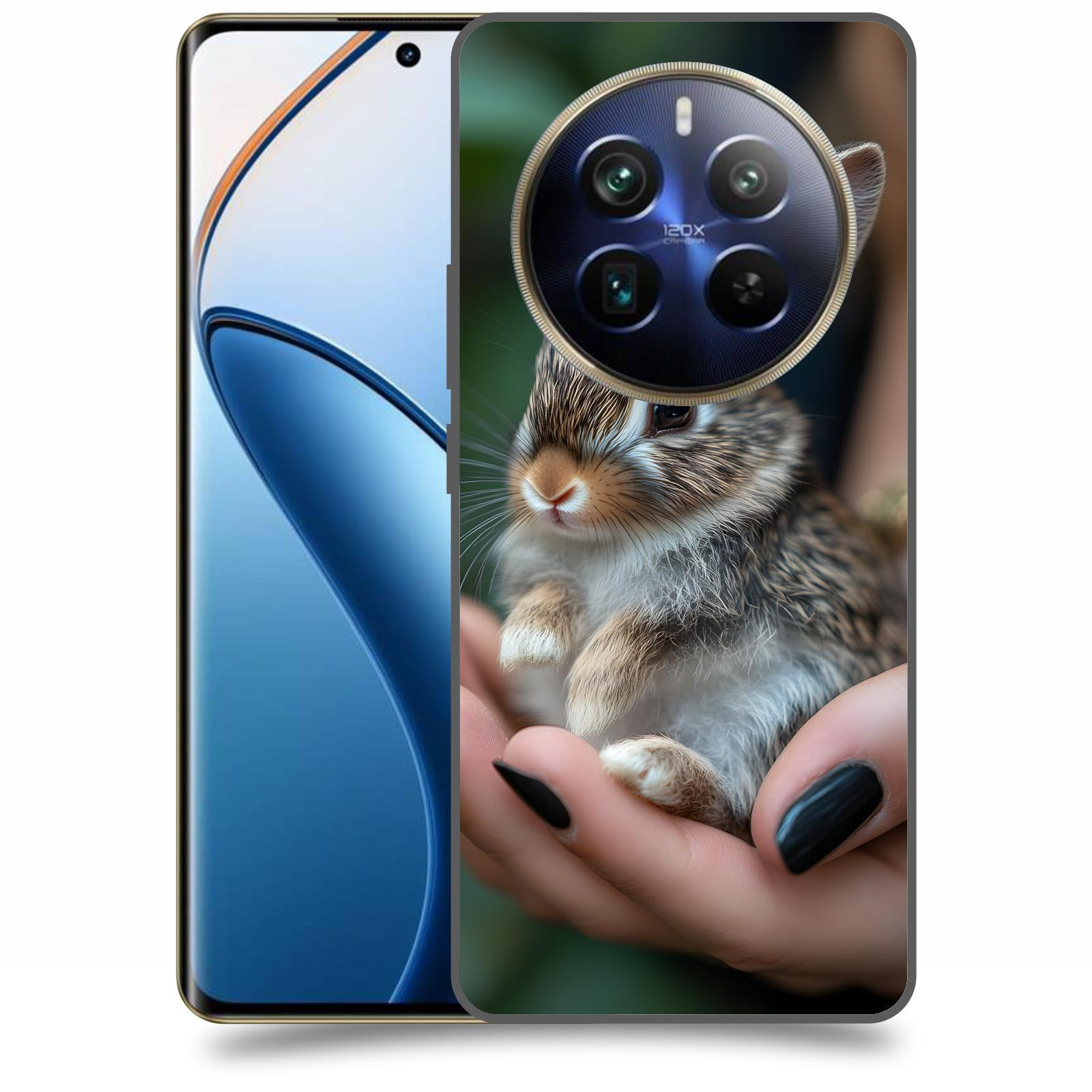 ACOVER Kryt na mobil Realme 12 pro+ 5g - Králíček