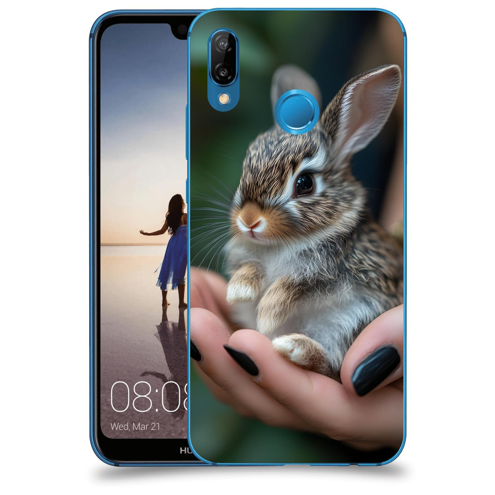 ACOVER Kryt na mobil Huawei P20 Lite - Králíček