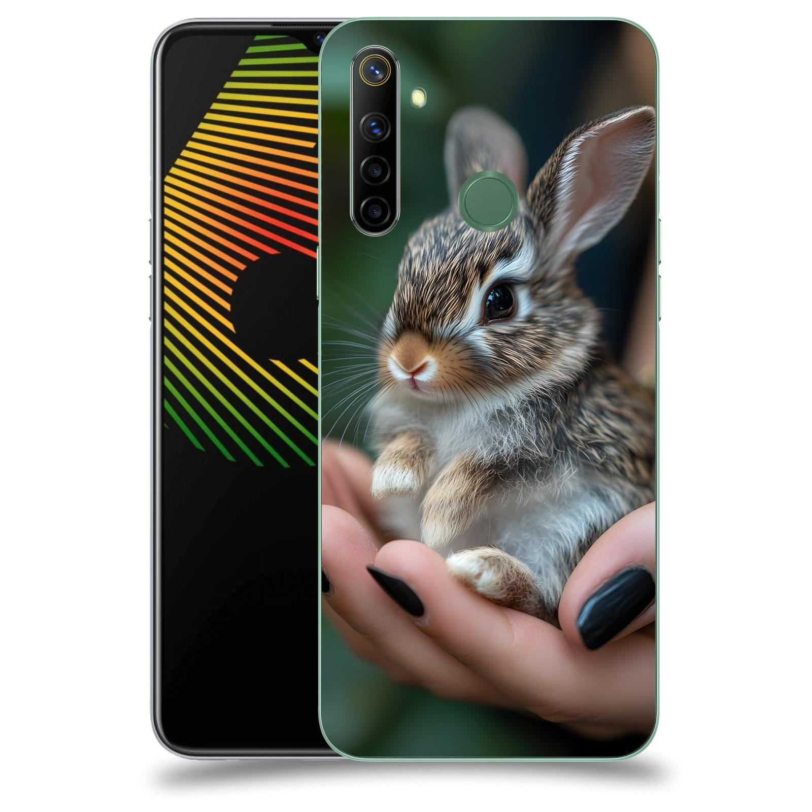 ACOVER Kryt na mobil Realme 6i - Králíček