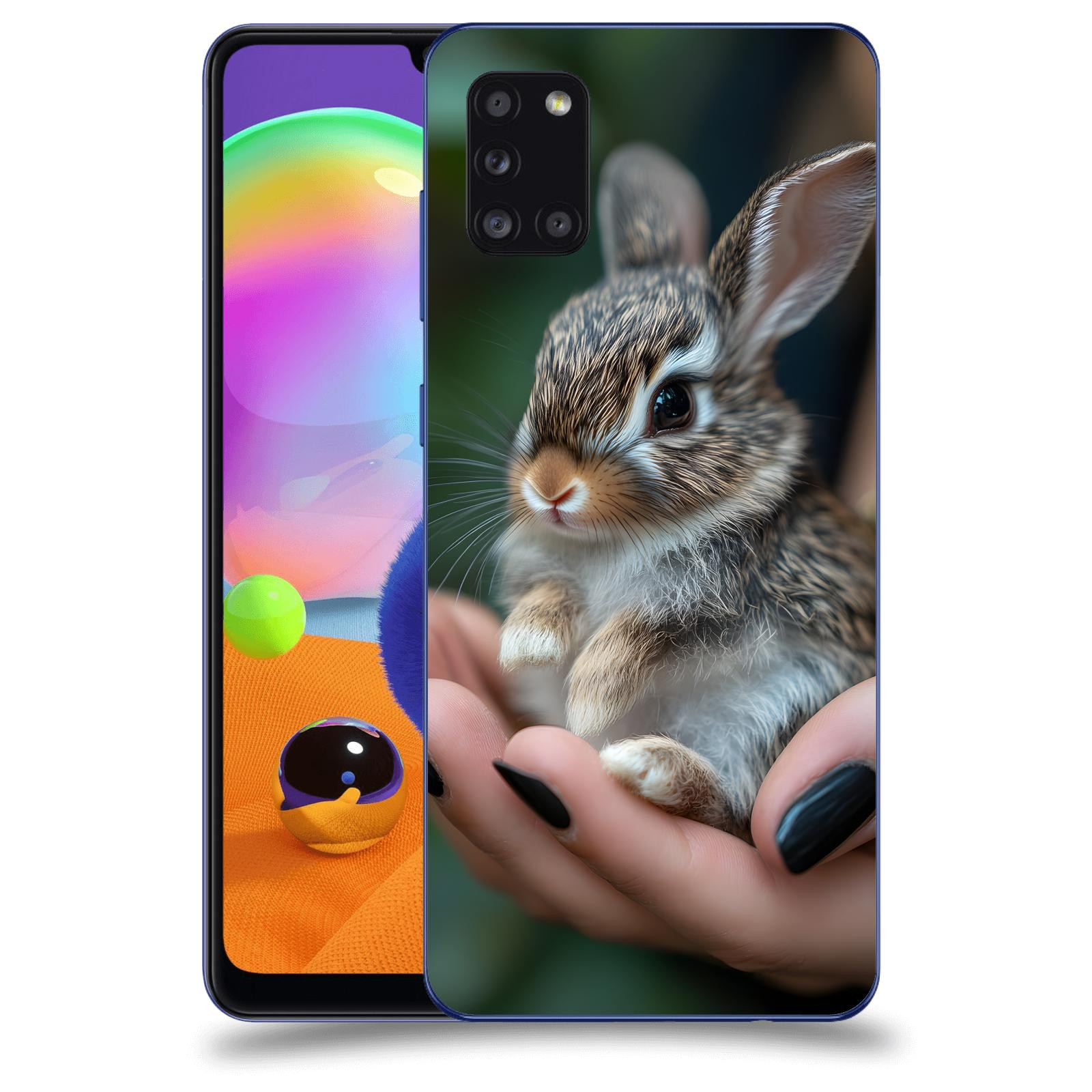 ACOVER Kryt na mobil Samsung Galaxy A31 A315F - Králíček