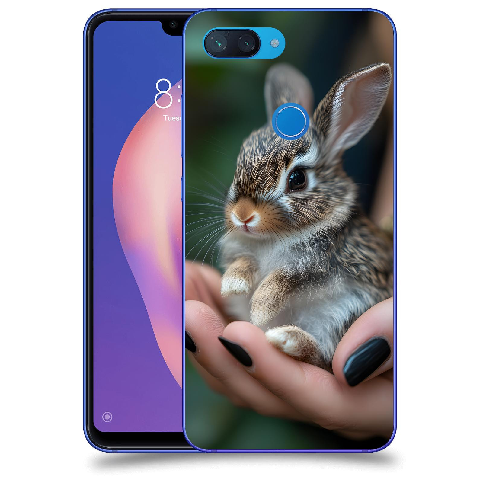 ACOVER Kryt na mobil Xiaomi Mi 8 Lite - Králíček