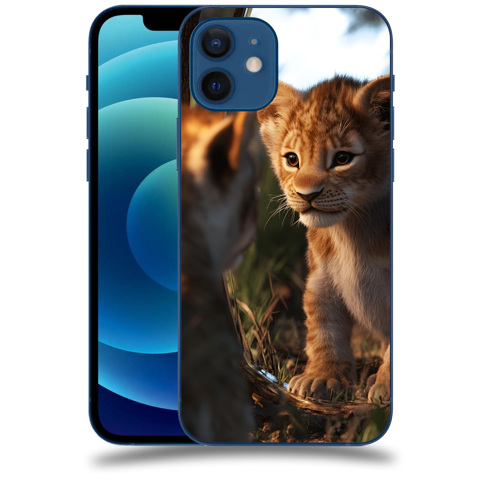 ACOVER Kryt na mobil Apple iPhone 12 - Lvíče