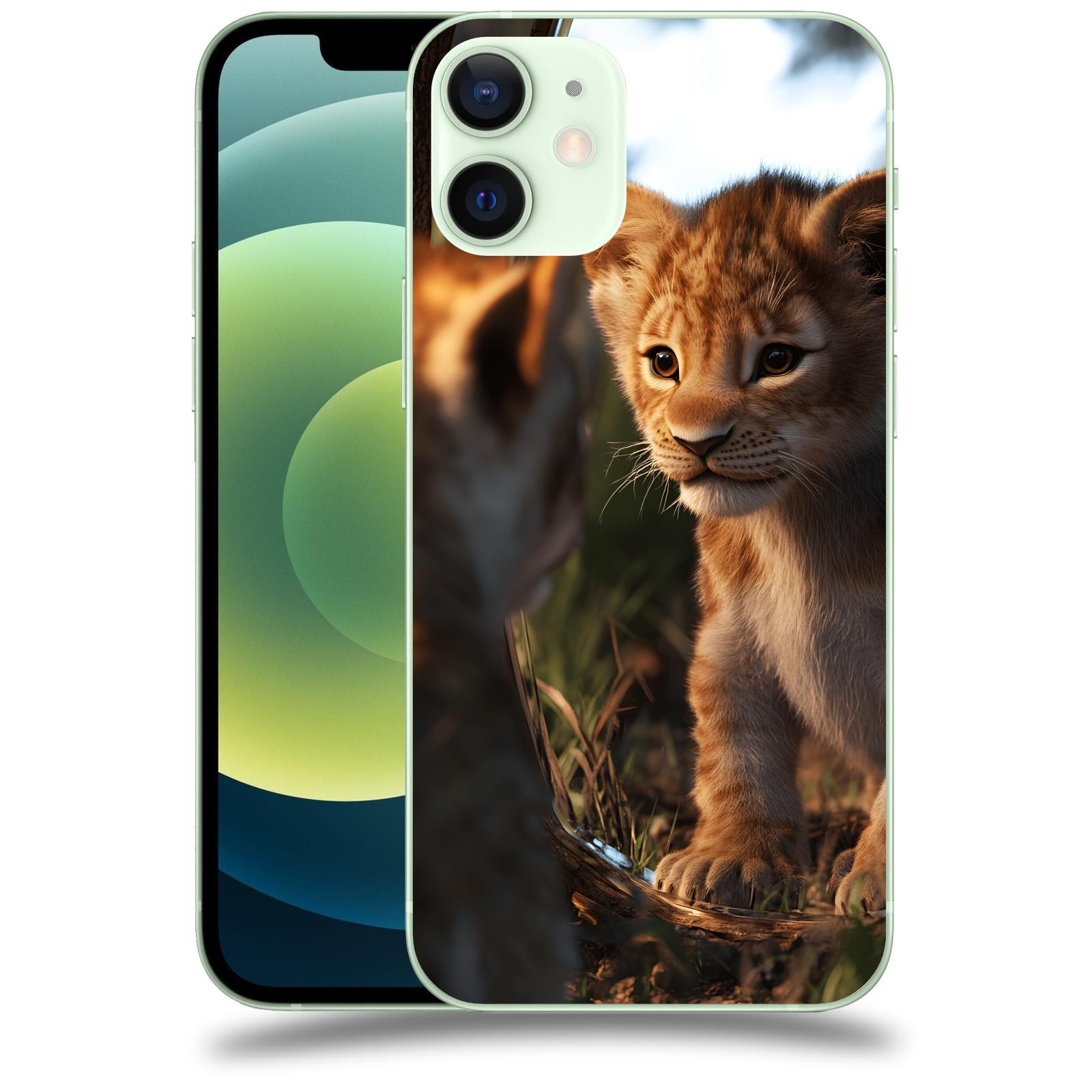 ACOVER Kryt na mobil Apple iPhone 12 mini - Lvíče