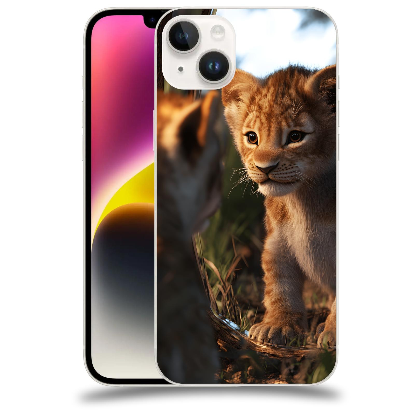 ACOVER Kryt na mobil Apple iPhone 14 Plus - Lvíče