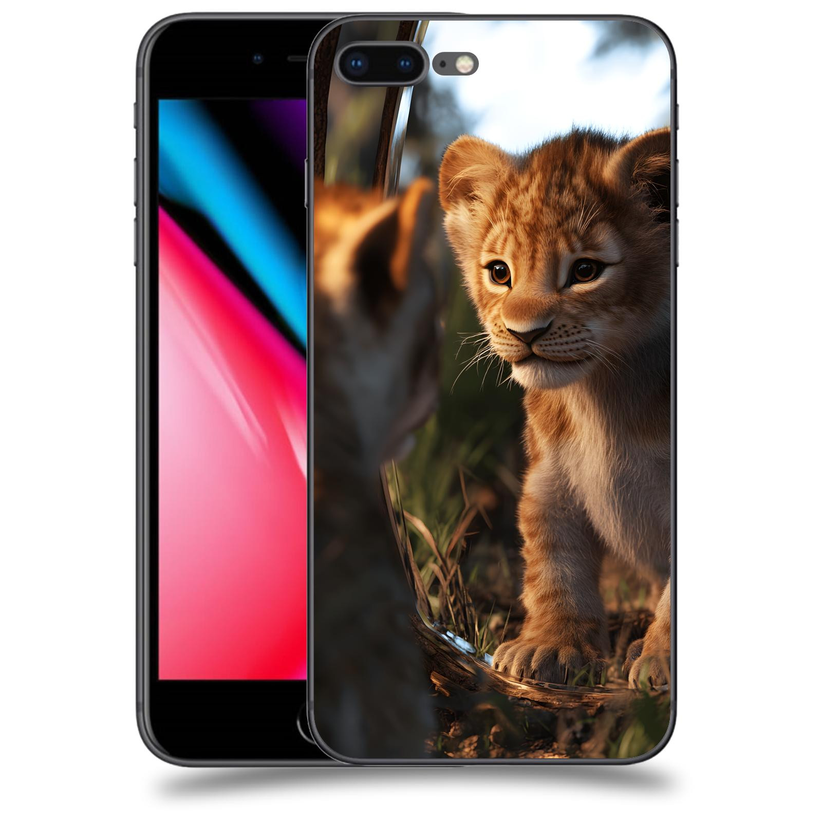 ACOVER Kryt na mobil Apple iPhone 8 Plus - Lvíče