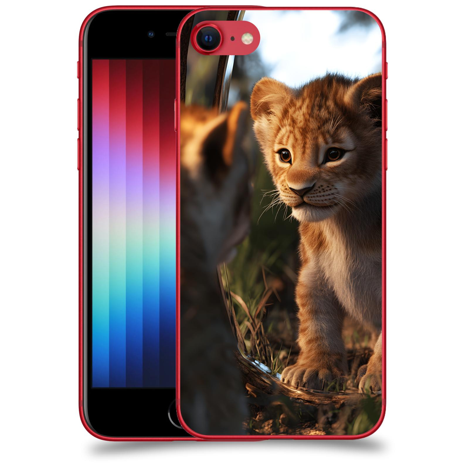 ACOVER Kryt na mobil Apple iPhone SE 2022 - Lvíče