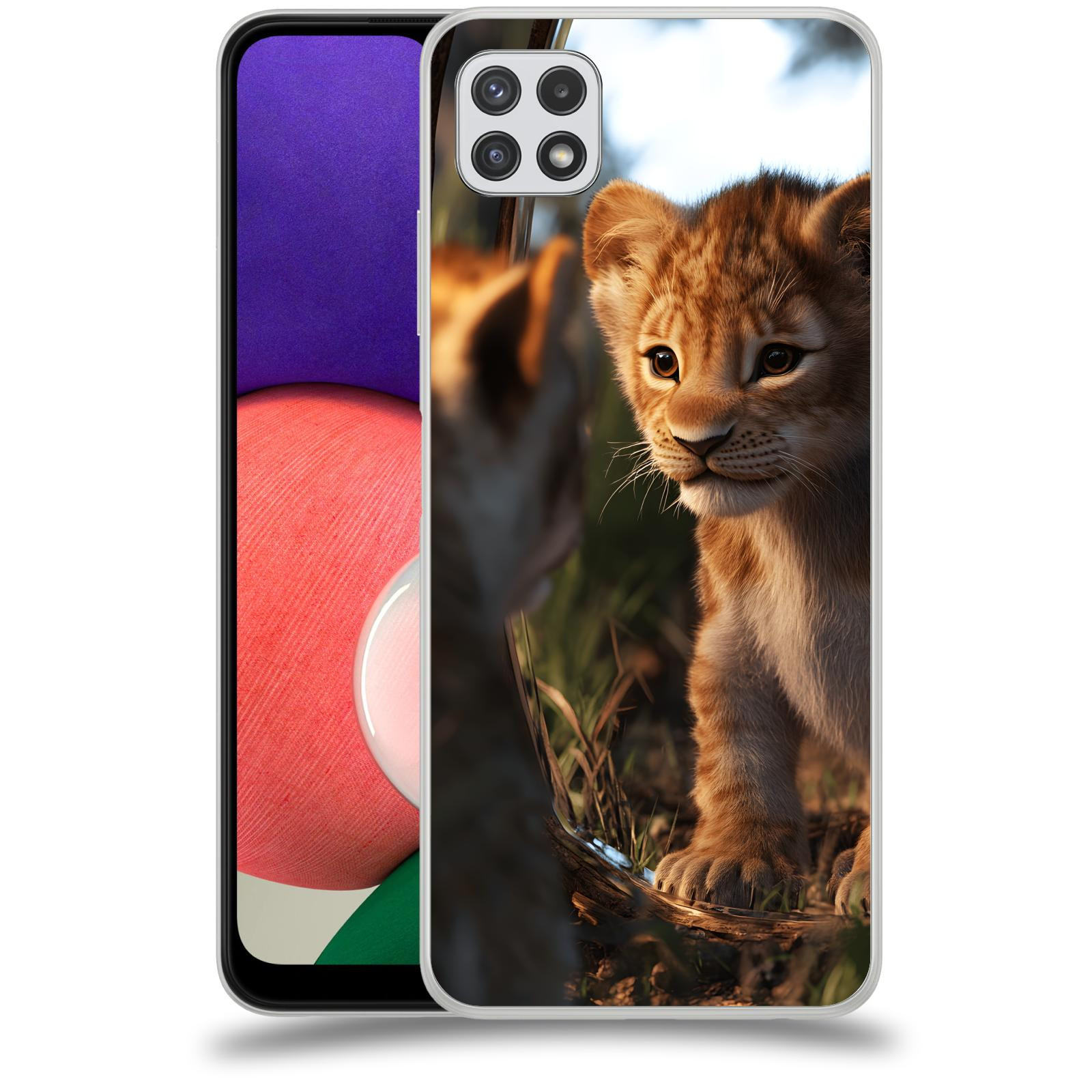 ACOVER Kryt na mobil Samsung Galaxy A22 A225F - Lvíče