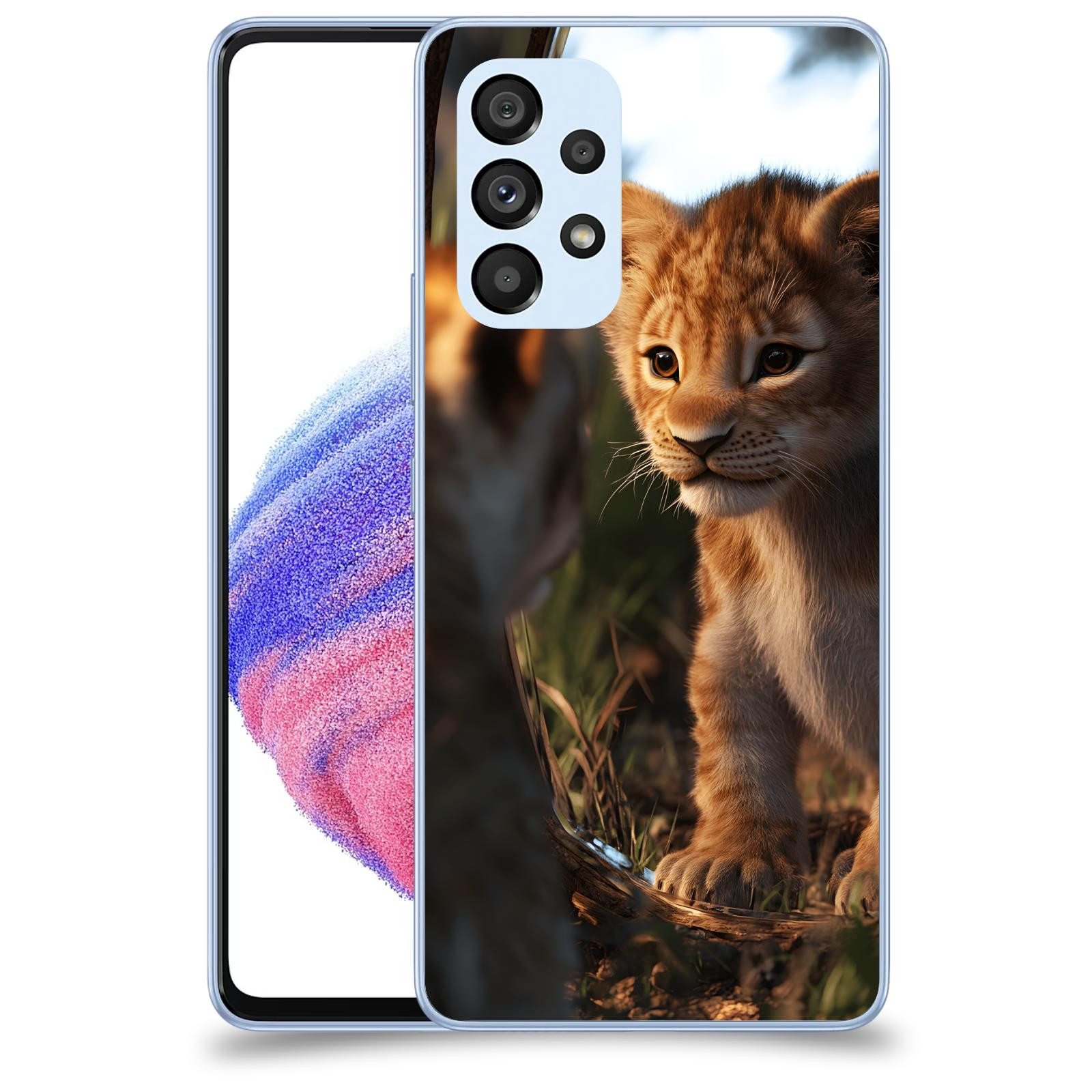 ACOVER Kryt na mobil Samsung Galaxy A32 5G A326B - Lvíče