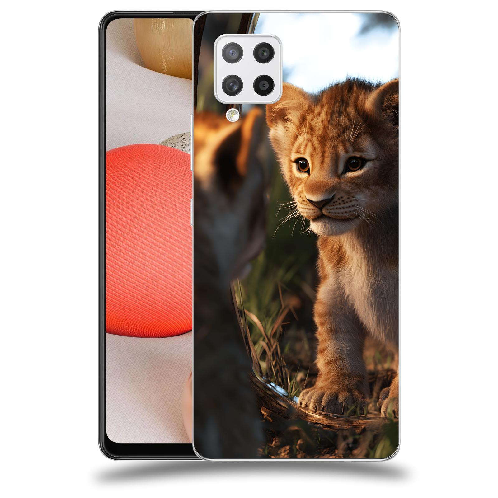 ACOVER Kryt na mobil Samsung Galaxy A42 A426B - Lvíče