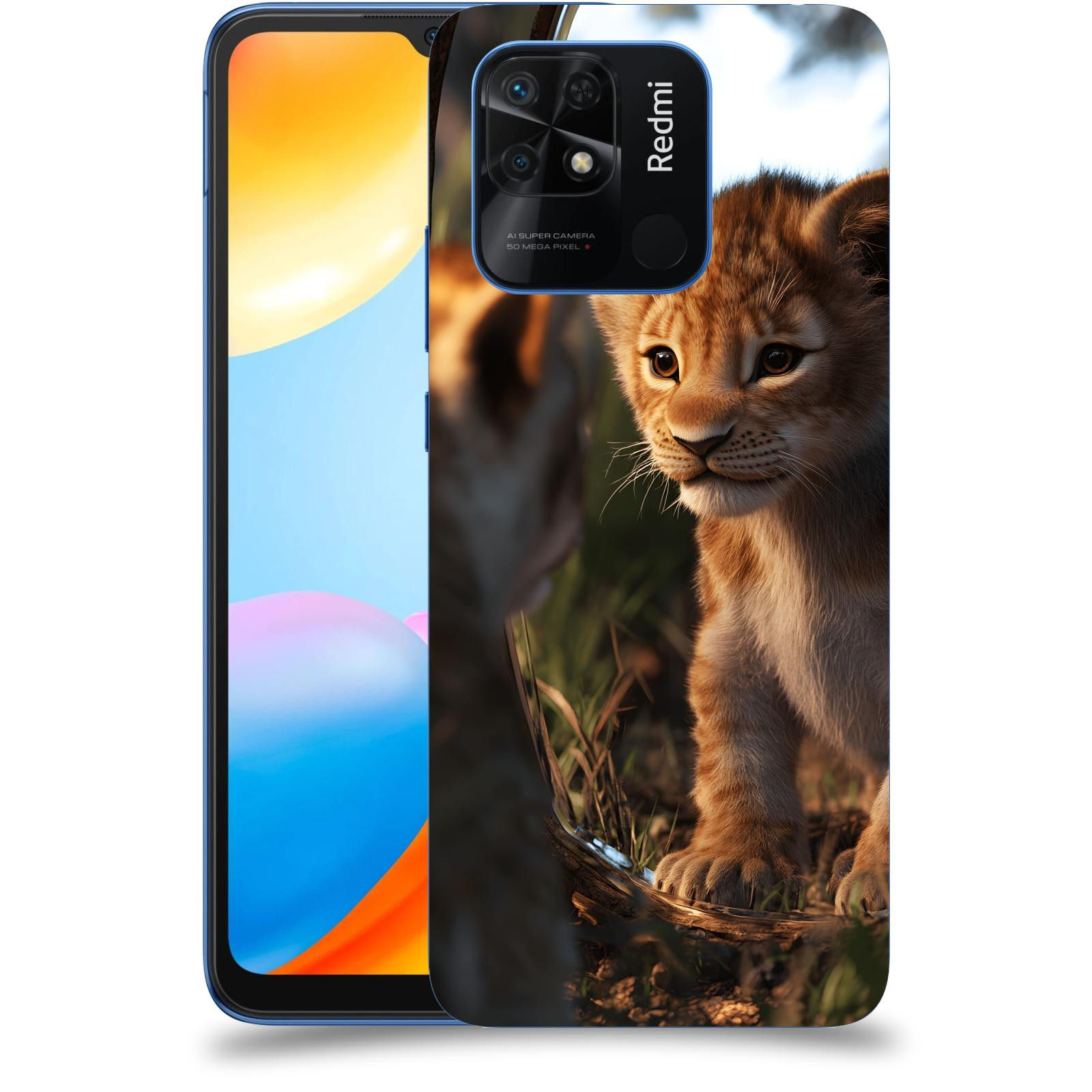 ACOVER Kryt na mobil Xiaomi Redmi 10C - Lvíče