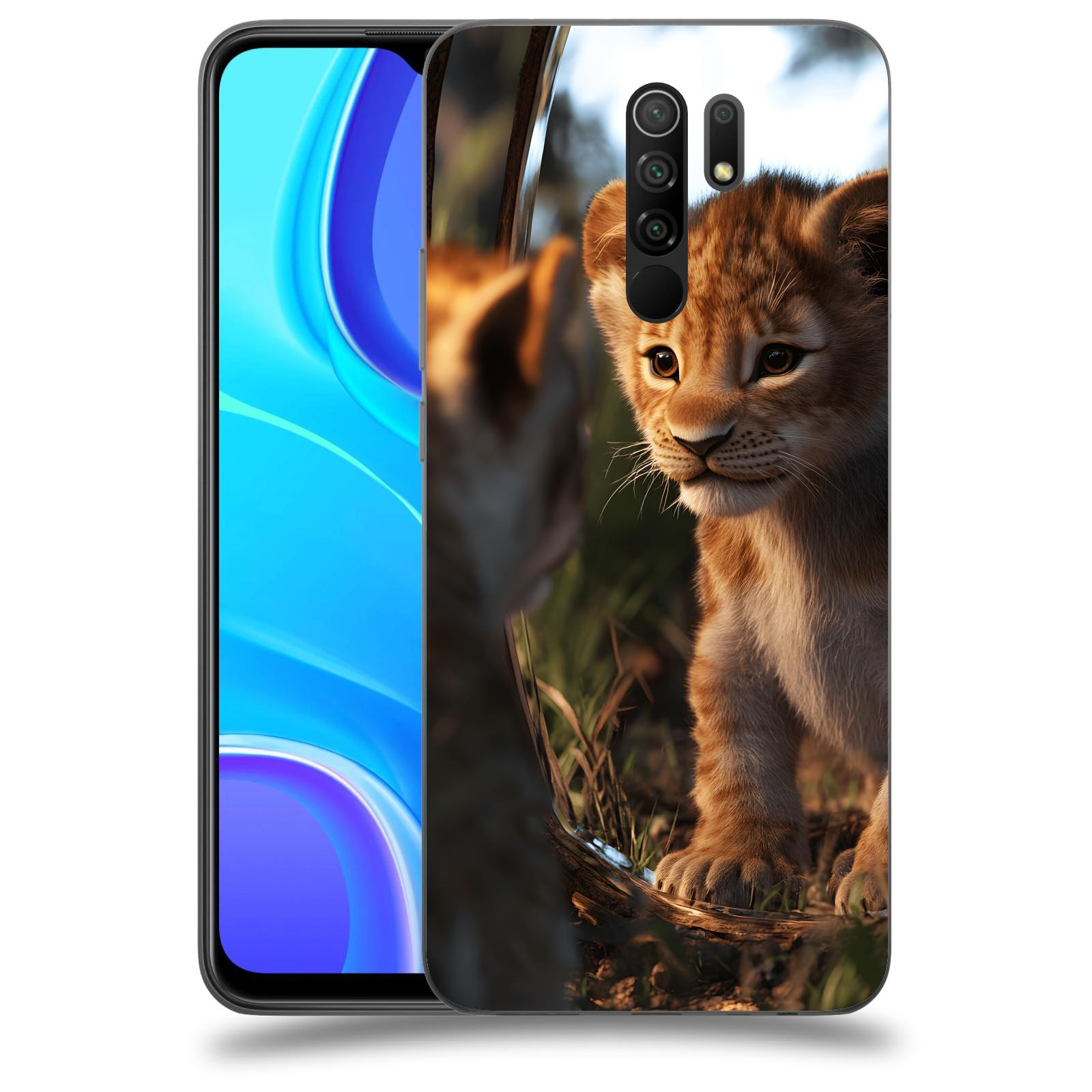 ACOVER Kryt na mobil Xiaomi Redmi 9 - Lvíče