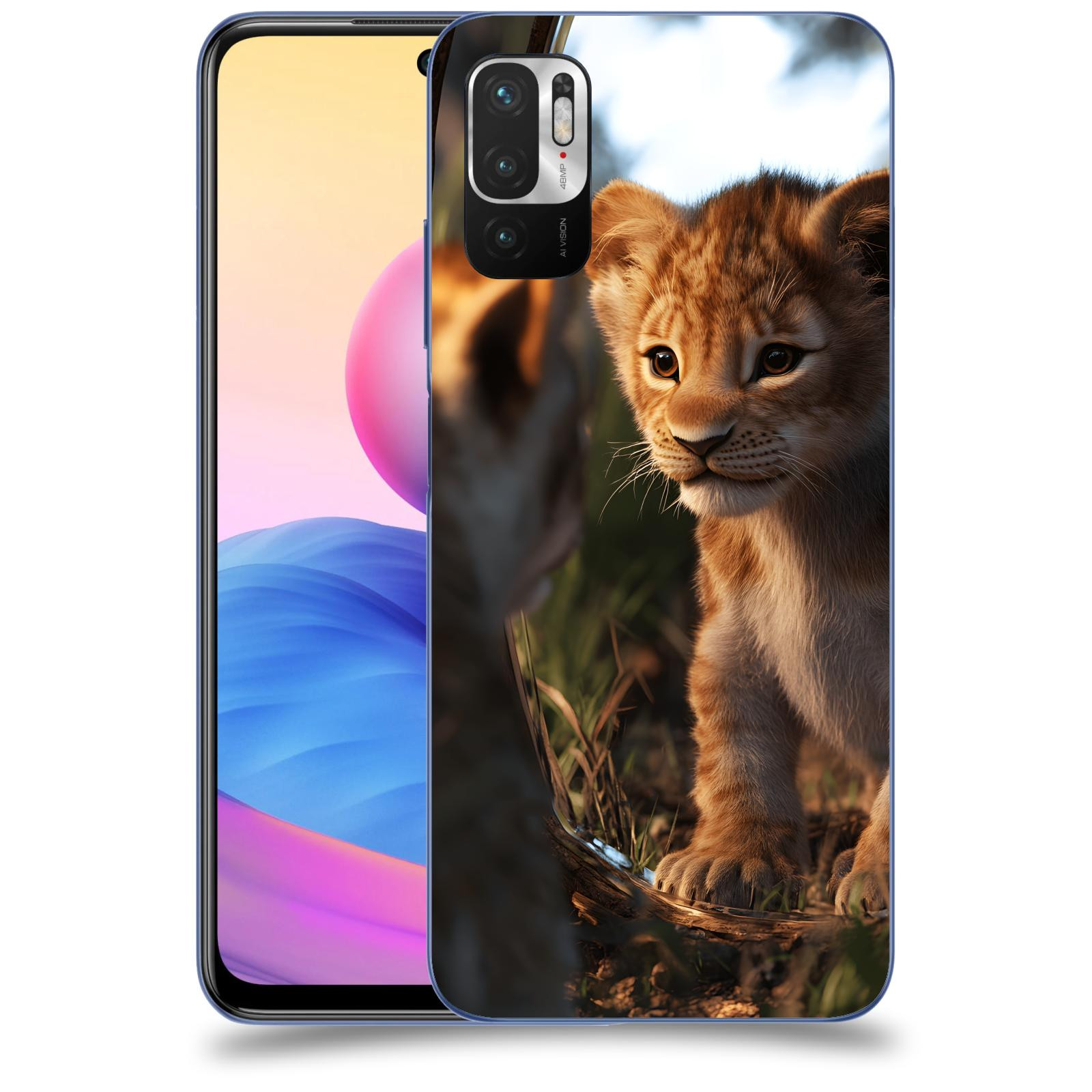 ACOVER Kryt na mobil Xiaomi Redmi Note 10 5G - Lvíče