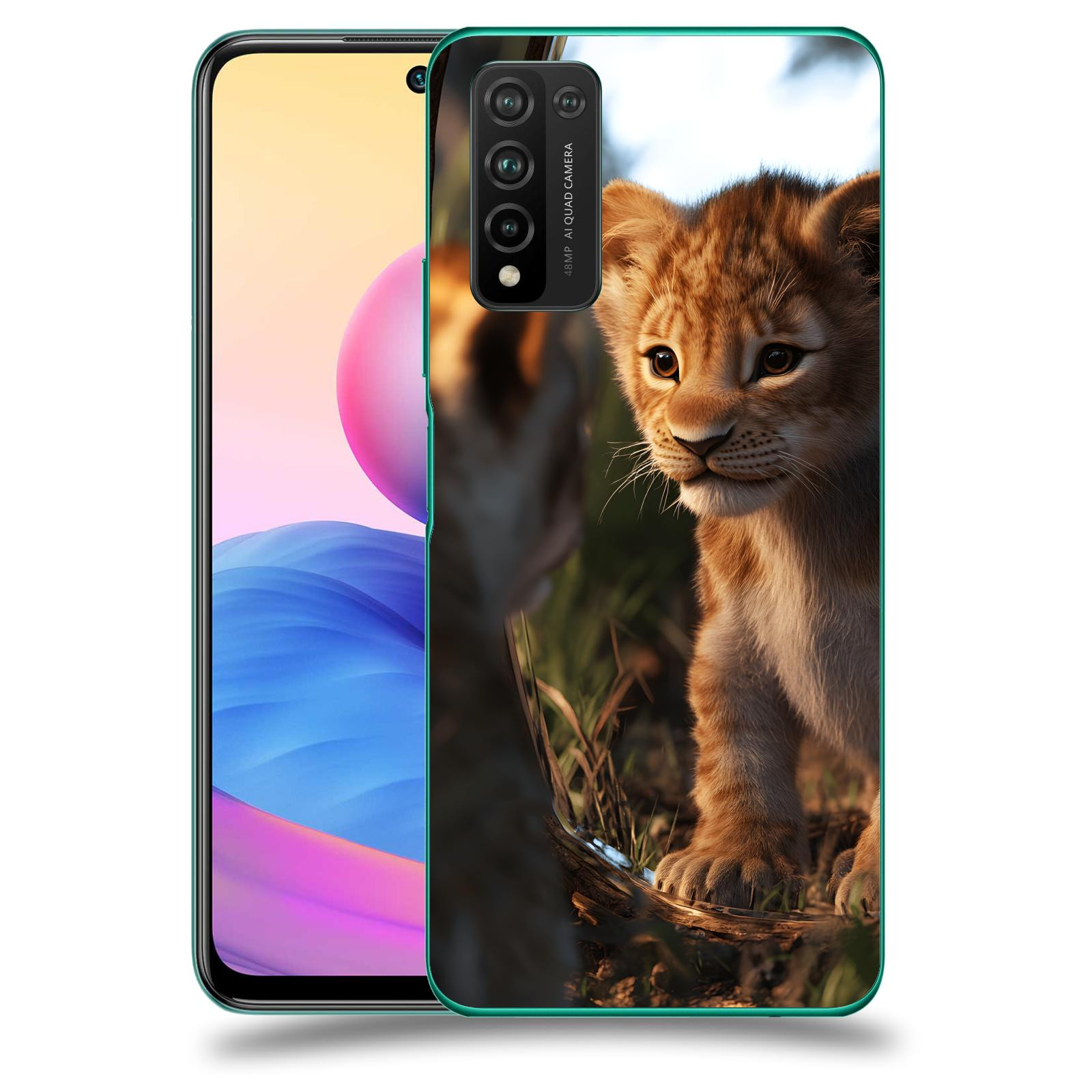 ACOVER Kryt na mobil Honor 10X Lite - Lvíče