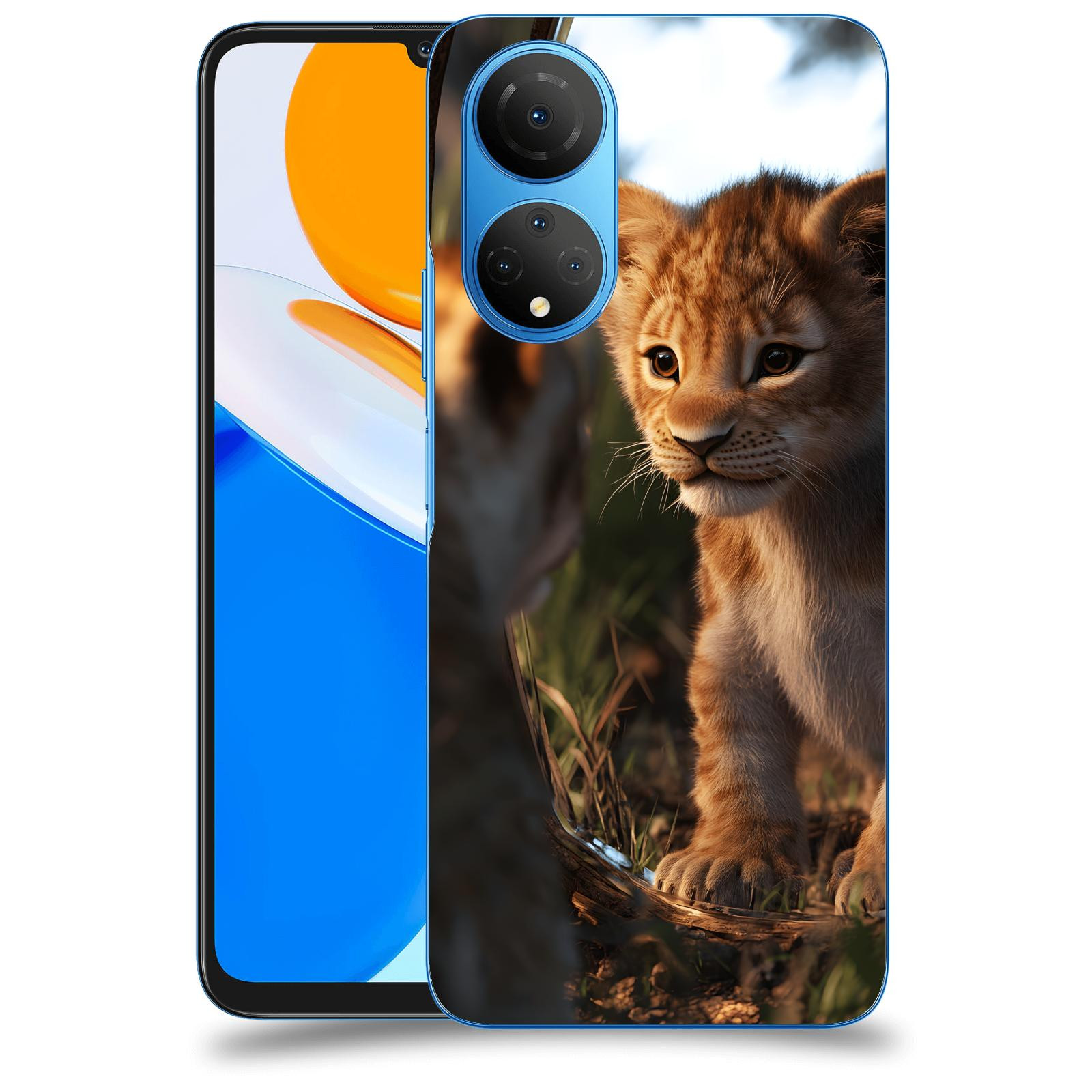 ACOVER Kryt na mobil Honor X7 - Lvíče