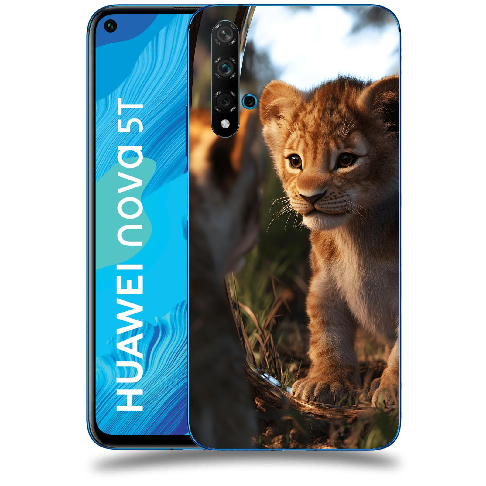 ACOVER Kryt na mobil Huawei Nova 5T - Lvíče