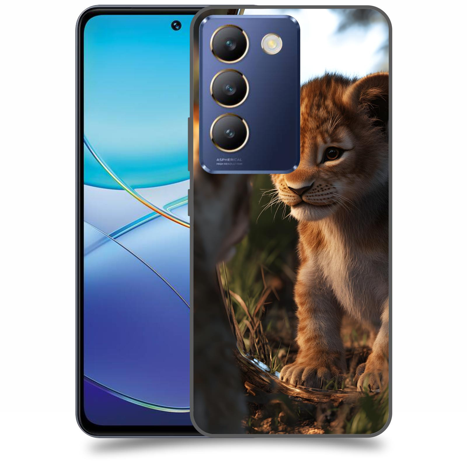 ACOVER Kryt na mobil Vivo V40SE - Lvíče