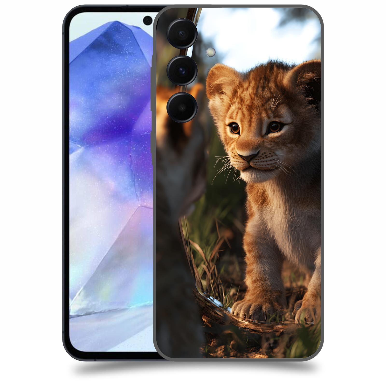 ACOVER Kryt na mobil Samsung Galaxy A55 5G - Lvíče