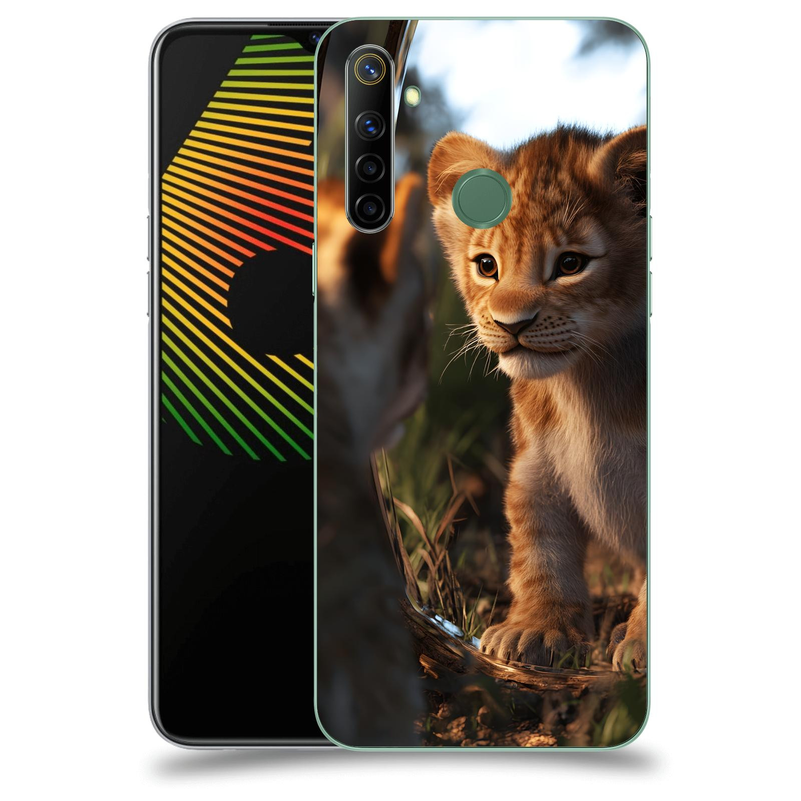 ACOVER Kryt na mobil Realme 6i - Lvíče