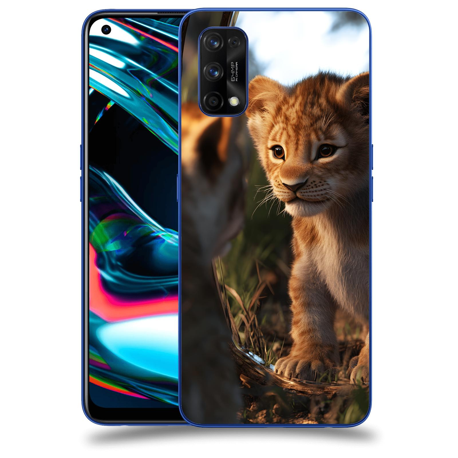 ACOVER Kryt na mobil Realme 7 Pro - Lvíče