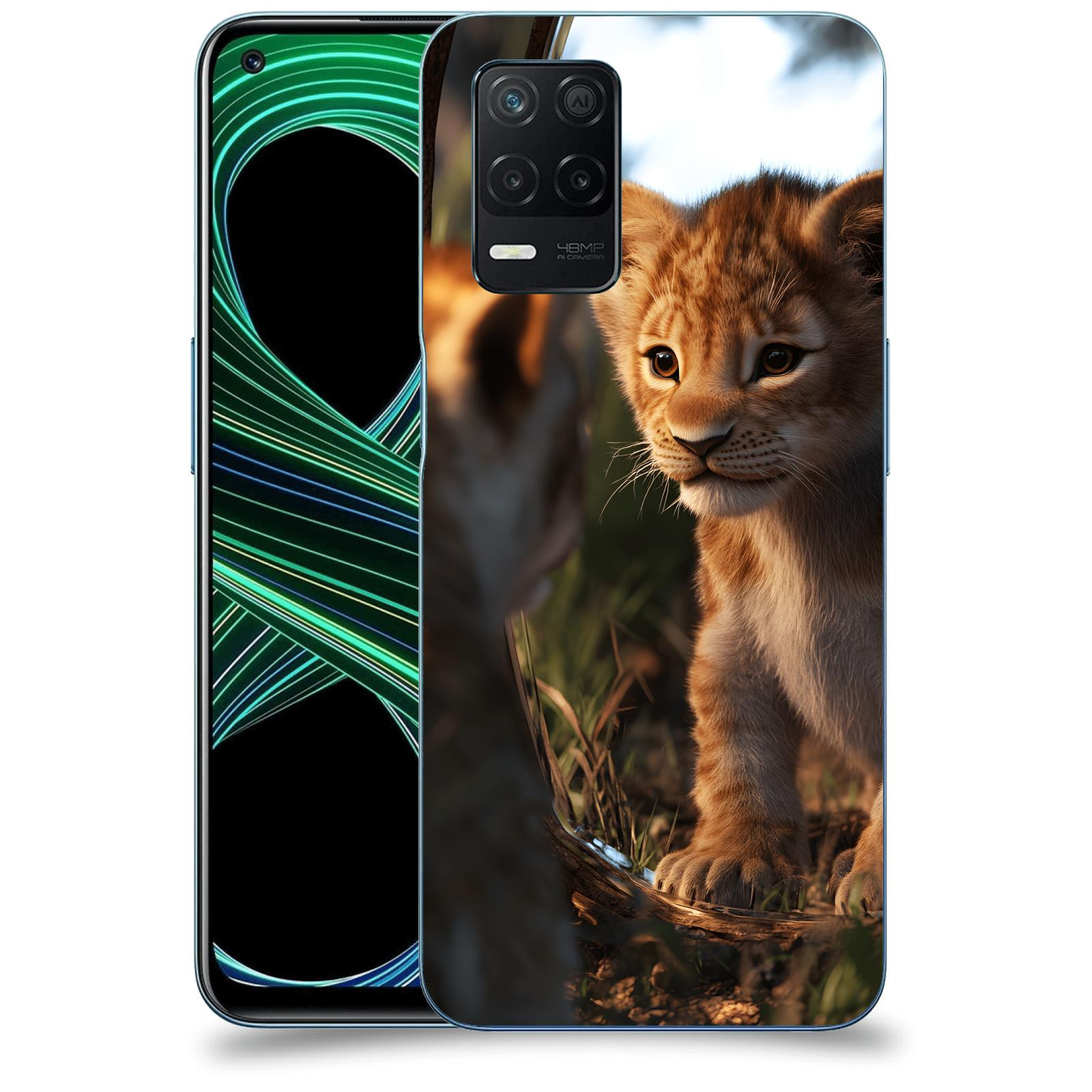 ACOVER Kryt na mobil Realme 8 5G - Lvíče