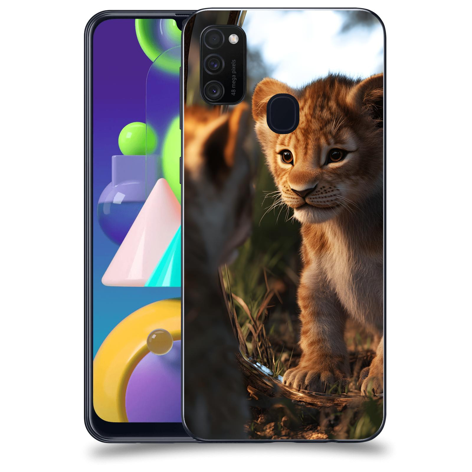 ACOVER Kryt na mobil Samsung Galaxy M21 M215F - Lvíče