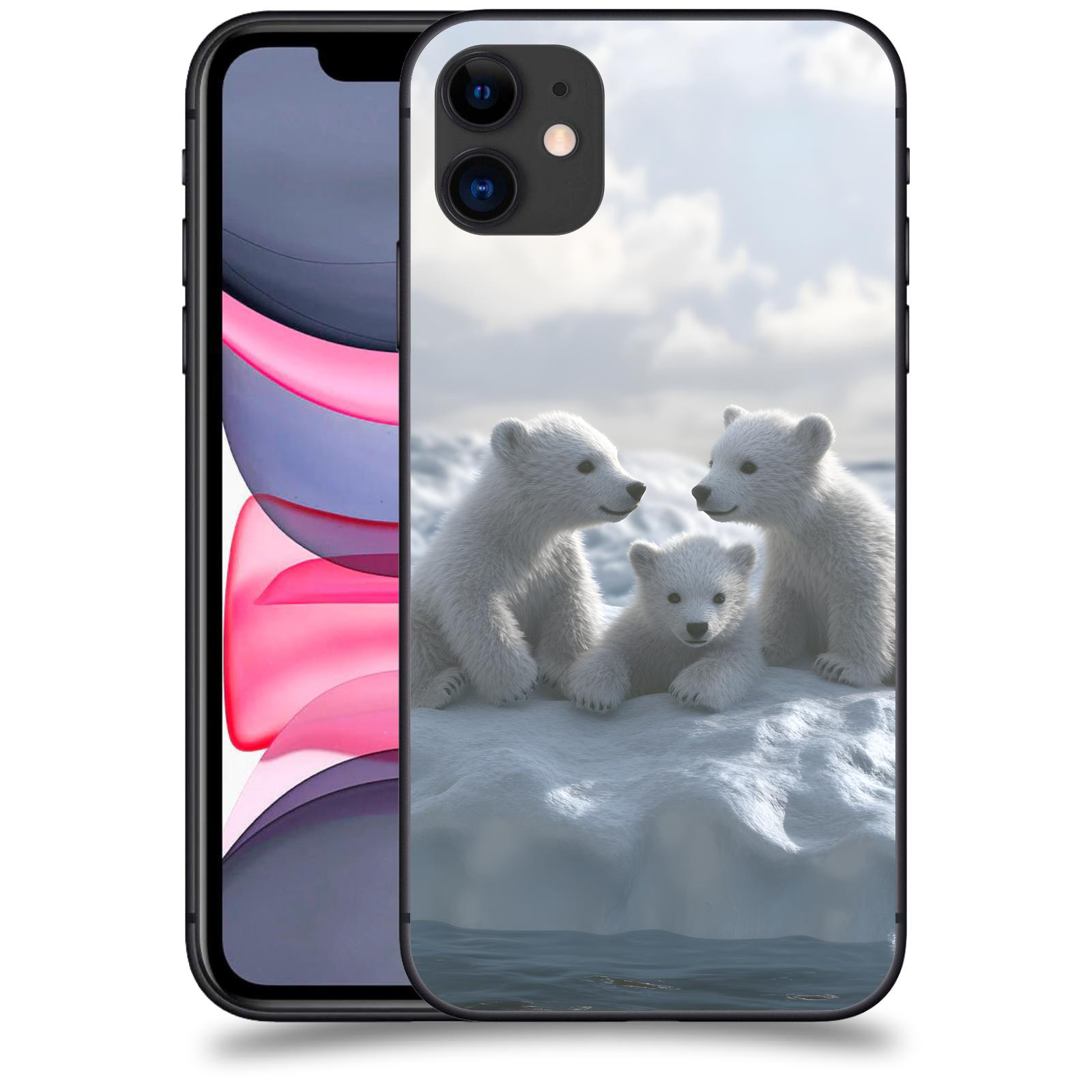 ACOVER Kryt na mobil Apple iPhone 11 - Medvíďata