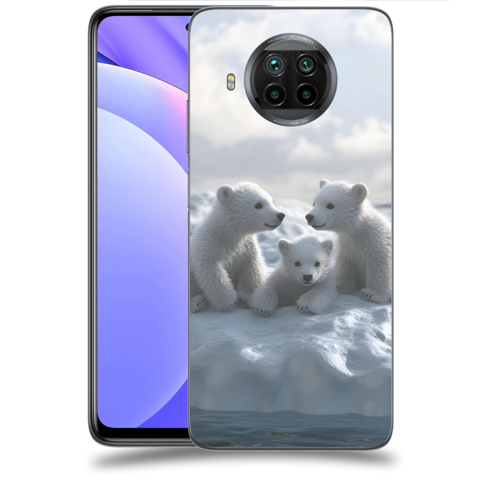 ACOVER Kryt na mobil Xiaomi Mi 10T Lite - Medvíďata
