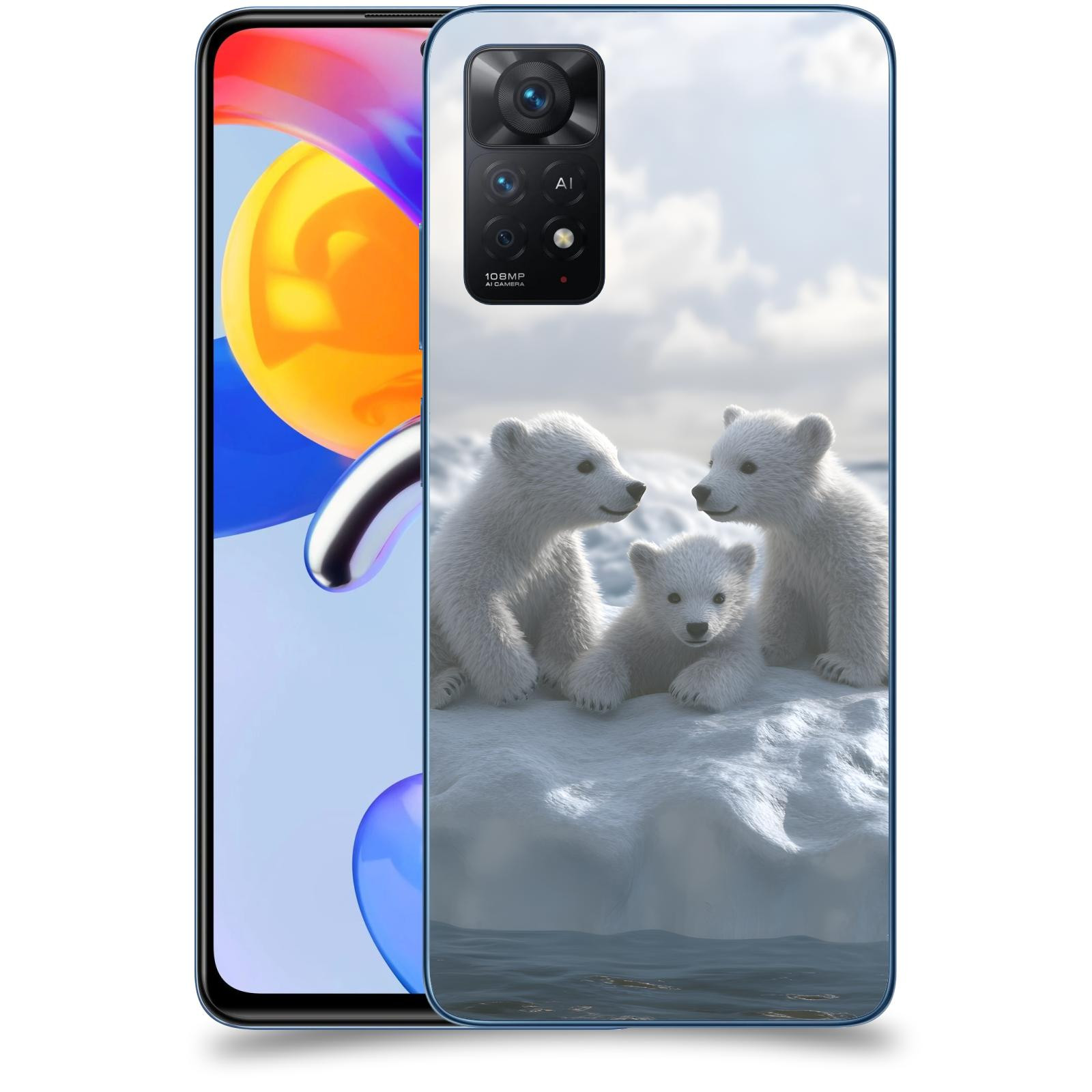 ACOVER Kryt na mobil Xiaomi Redmi Note 11 Pro 5G - Medvíďata