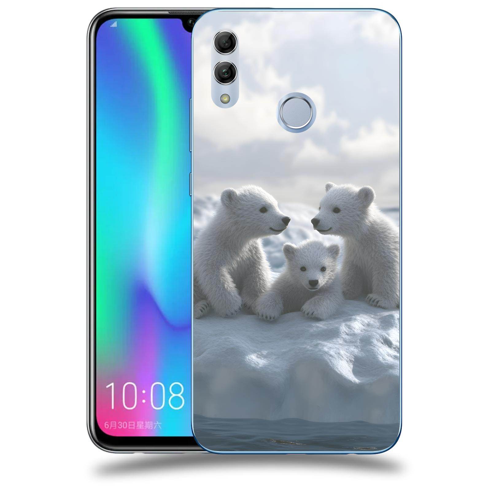 ACOVER Kryt na mobil Honor 10 Lite - Medvíďata