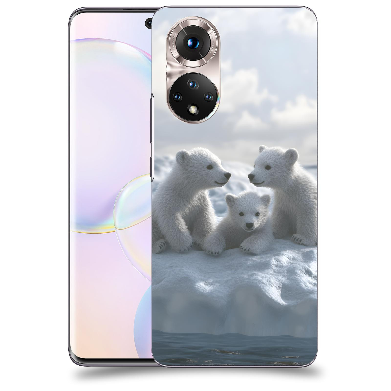 ACOVER Kryt na mobil Honor 50 5G - Medvíďata