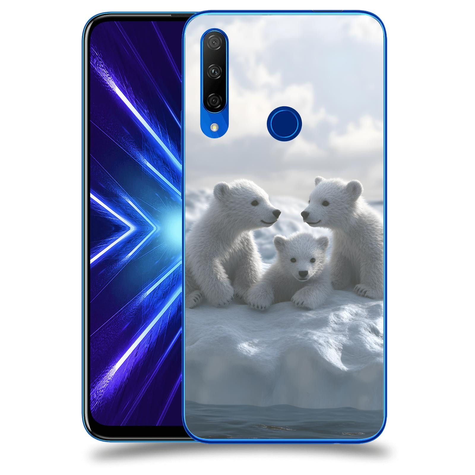 ACOVER Kryt na mobil Honor 9X - Medvíďata