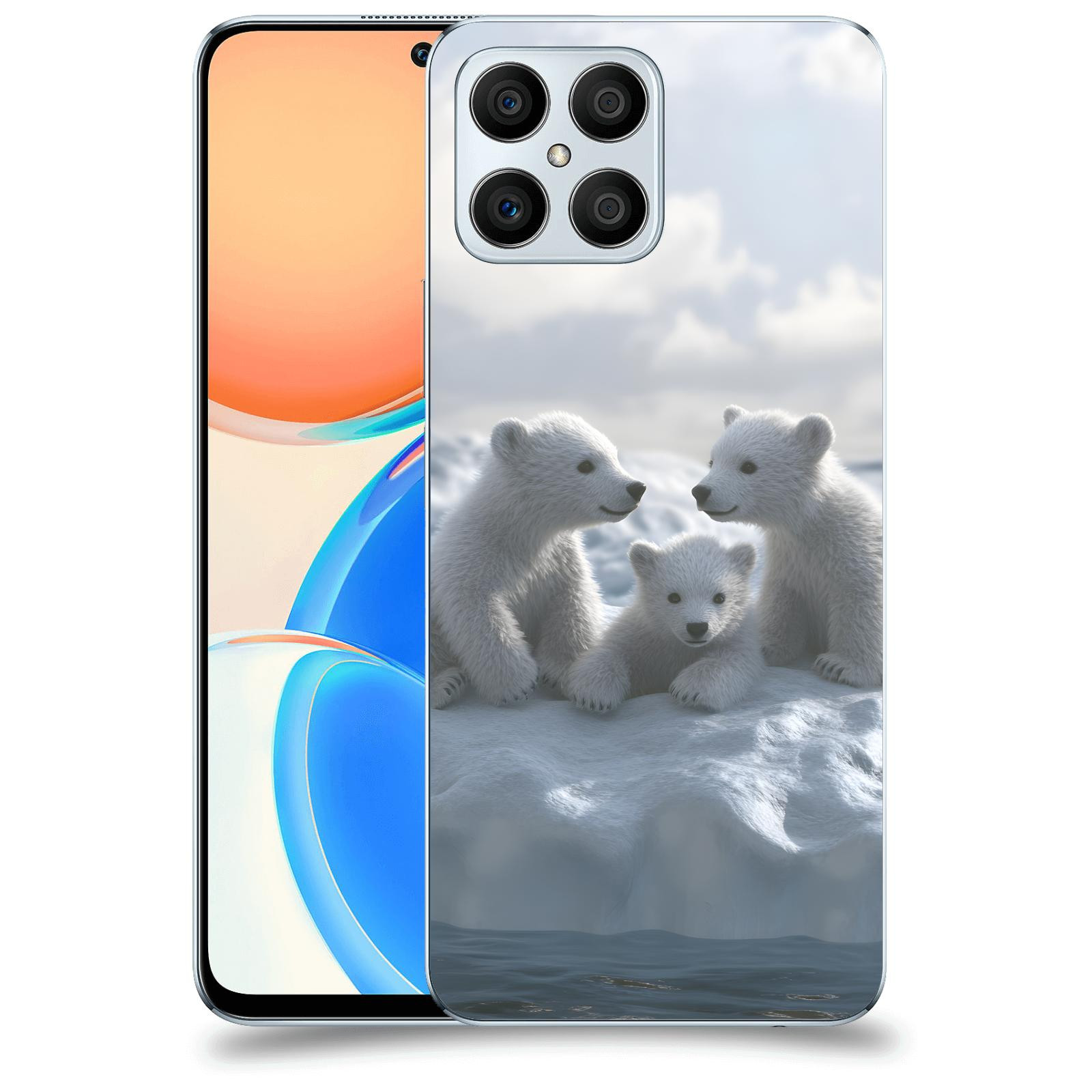 ACOVER Kryt na mobil Honor X8 5G - Medvíďata