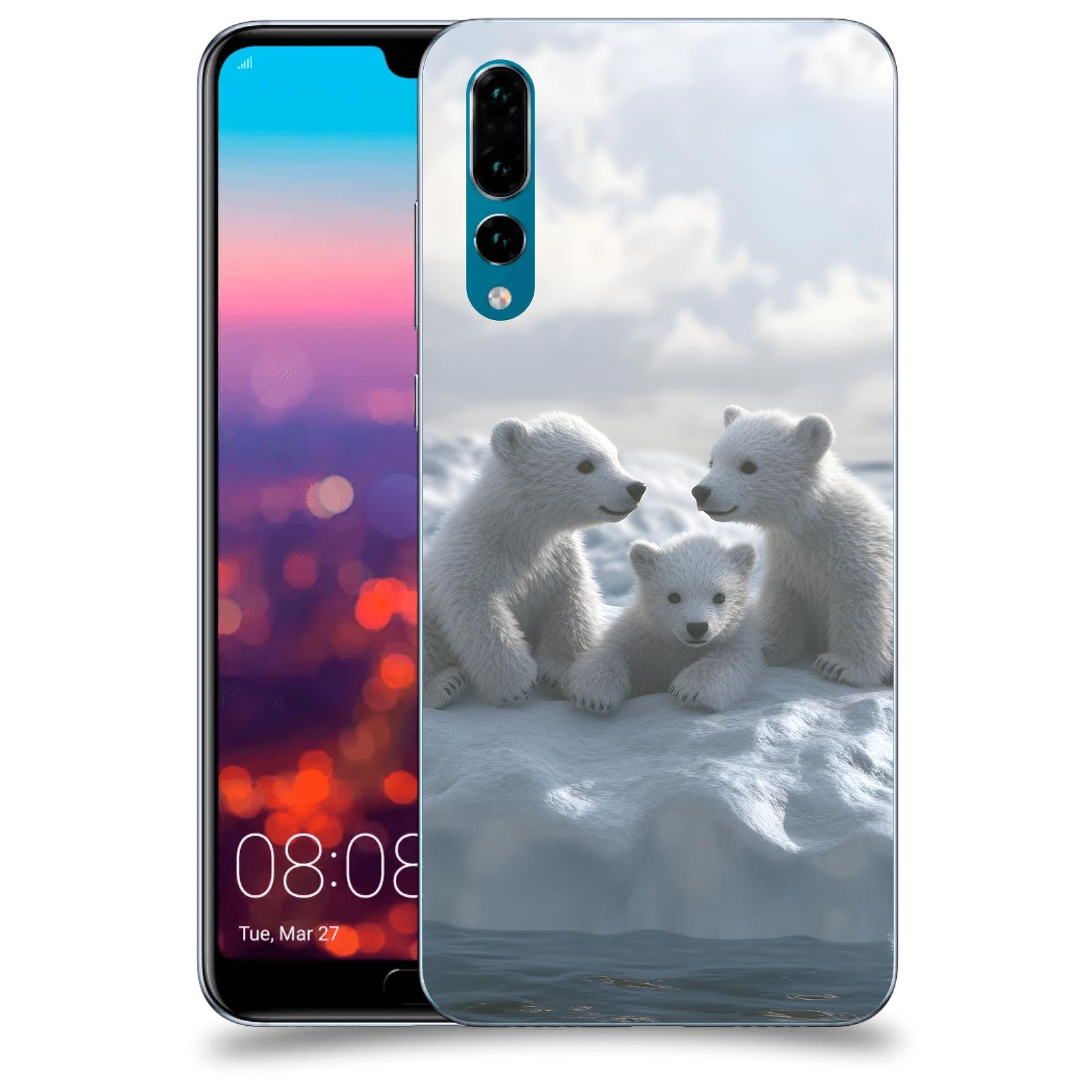 ACOVER Kryt na mobil Huawei P20 Pro - Medvíďata