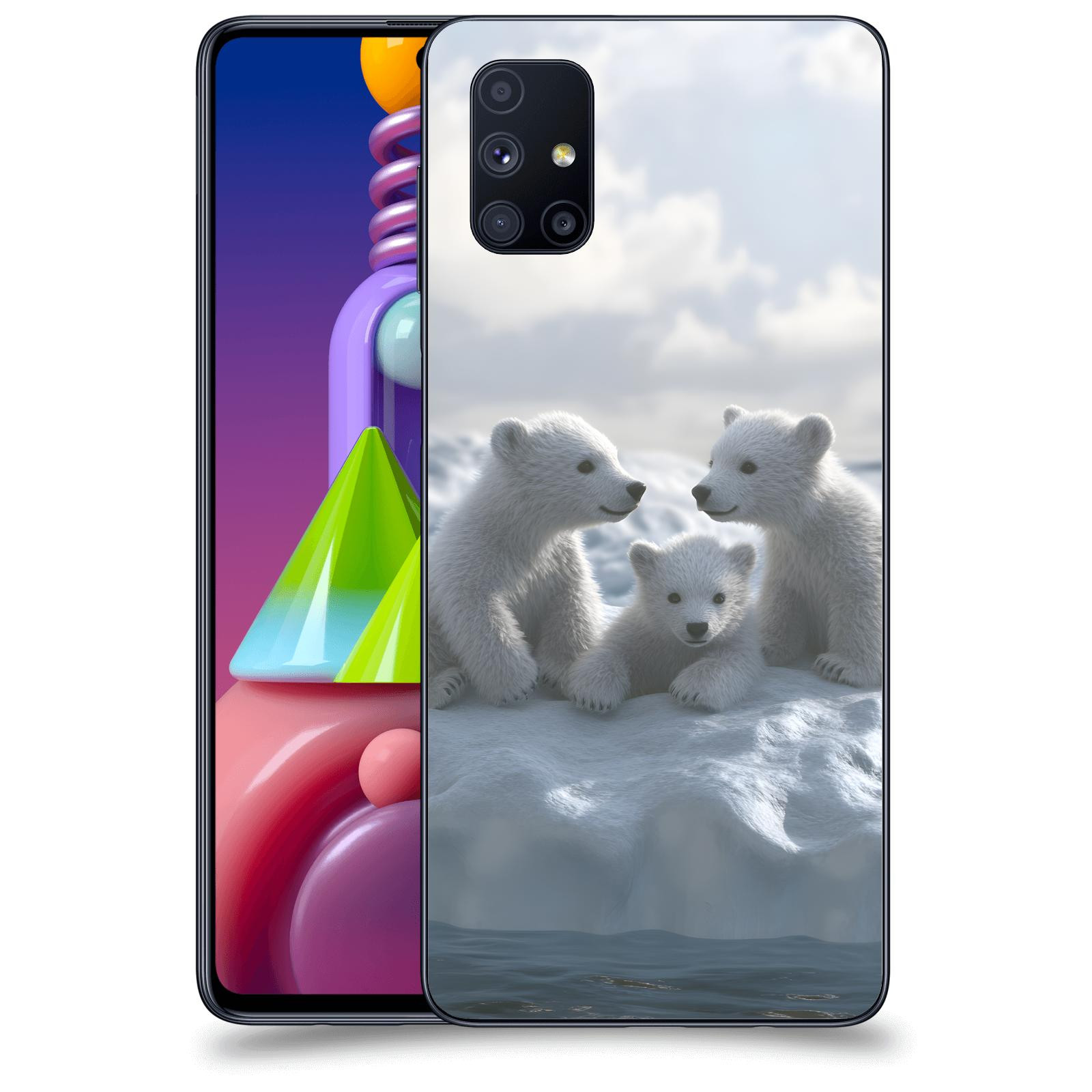 ACOVER Kryt na mobil Samsung Galaxy M51 M515F - Medvíďata